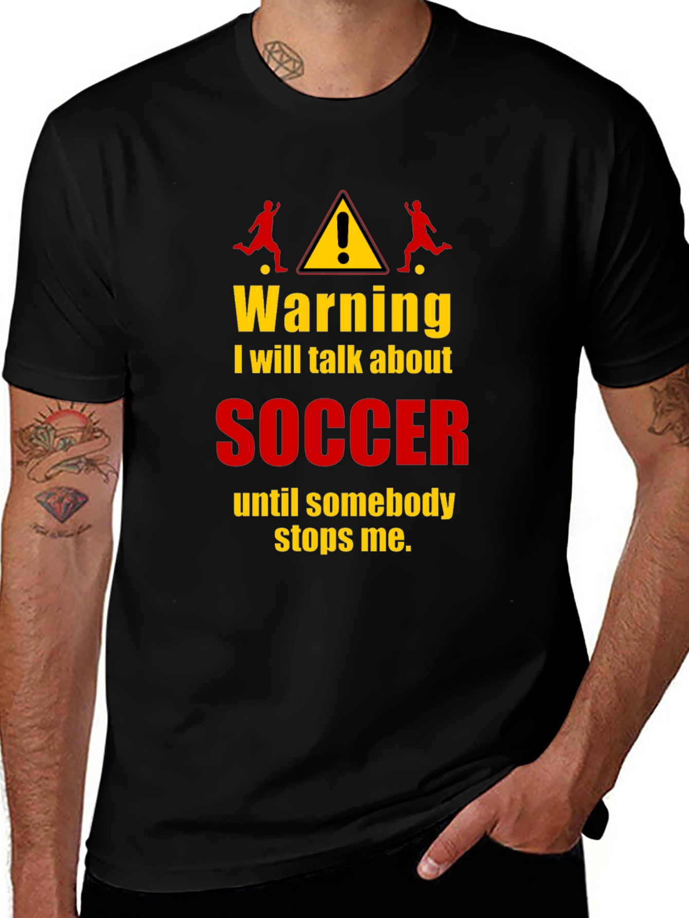 Funny Soccer Warning T-Shirt