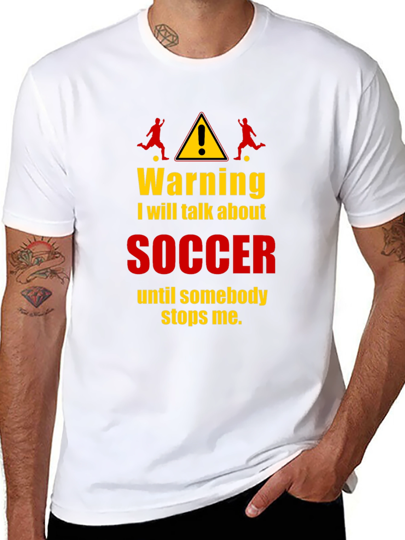 Funny Soccer Warning T-Shirt