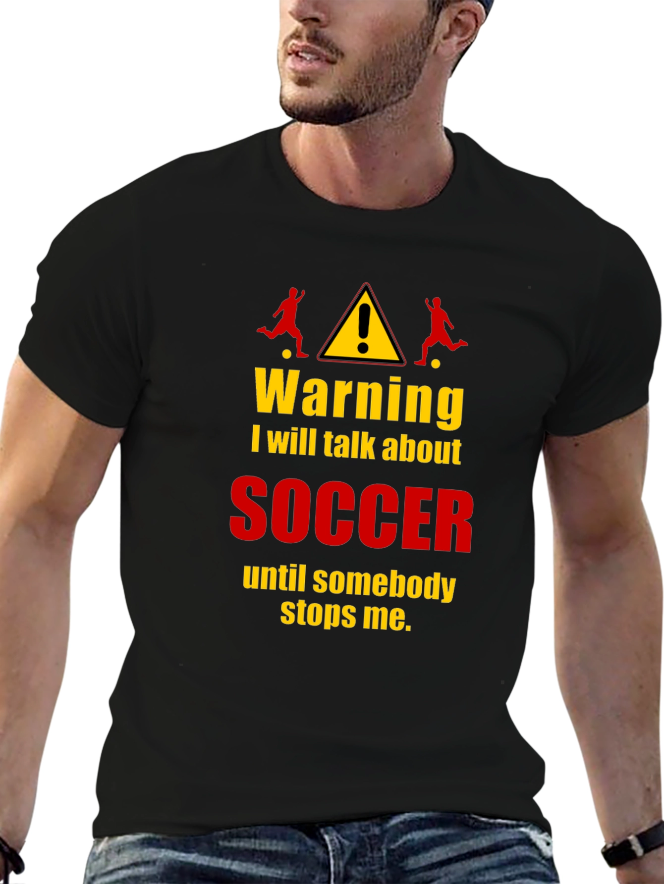 Funny Soccer Warning T-Shirt