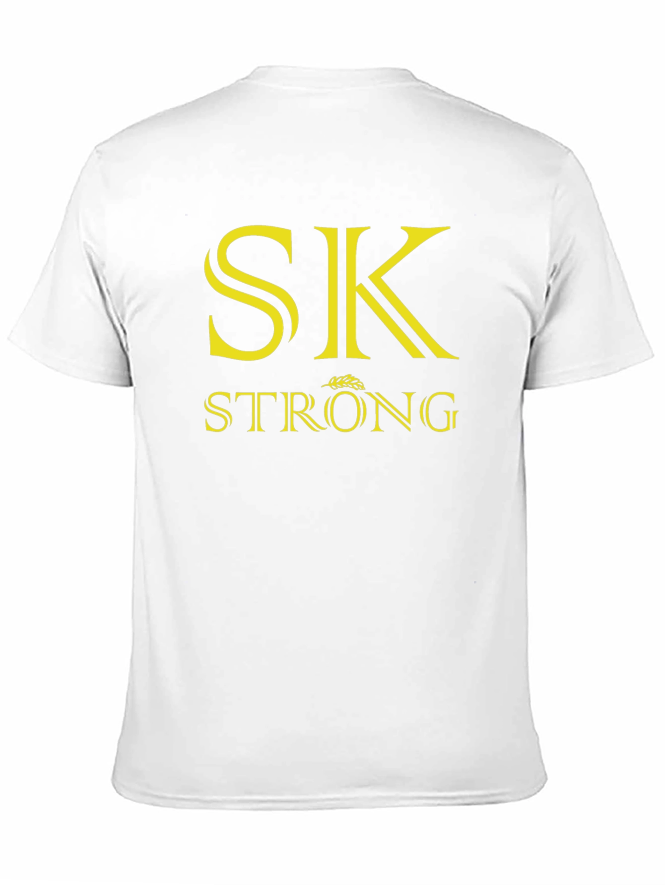 SK Strong Graphic Tee - Black Cotton Blend