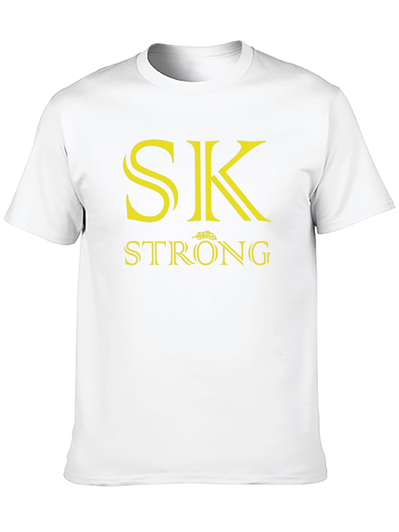 SK Strong Graphic Tee - Black Cotton Blend