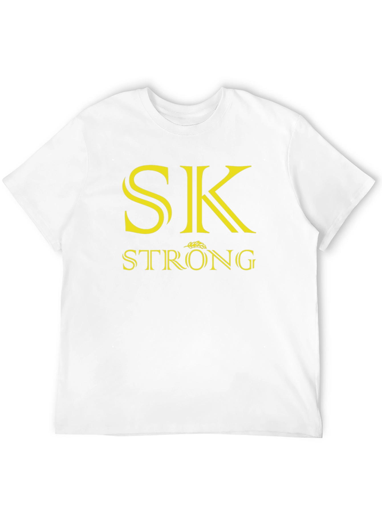 SK Strong Graphic Tee - Black Cotton Blend