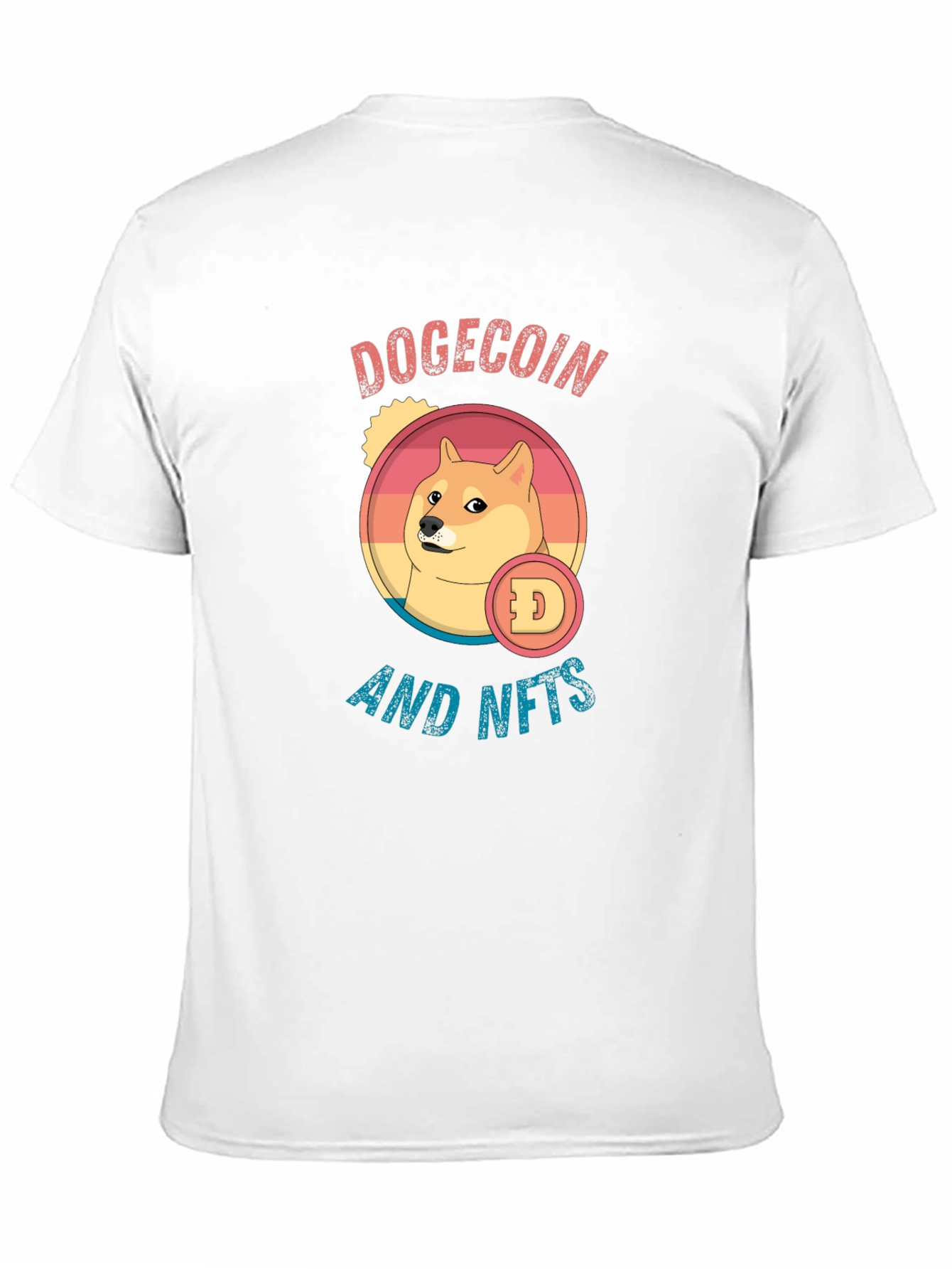 Dogecoin and NFTs Black T-Shirt