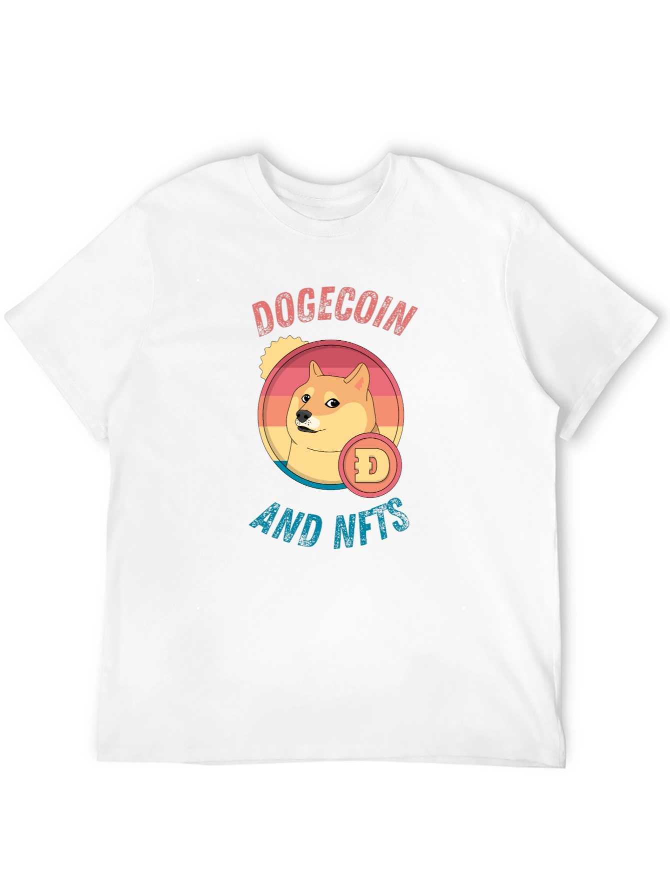 Dogecoin and NFTs Black T-Shirt