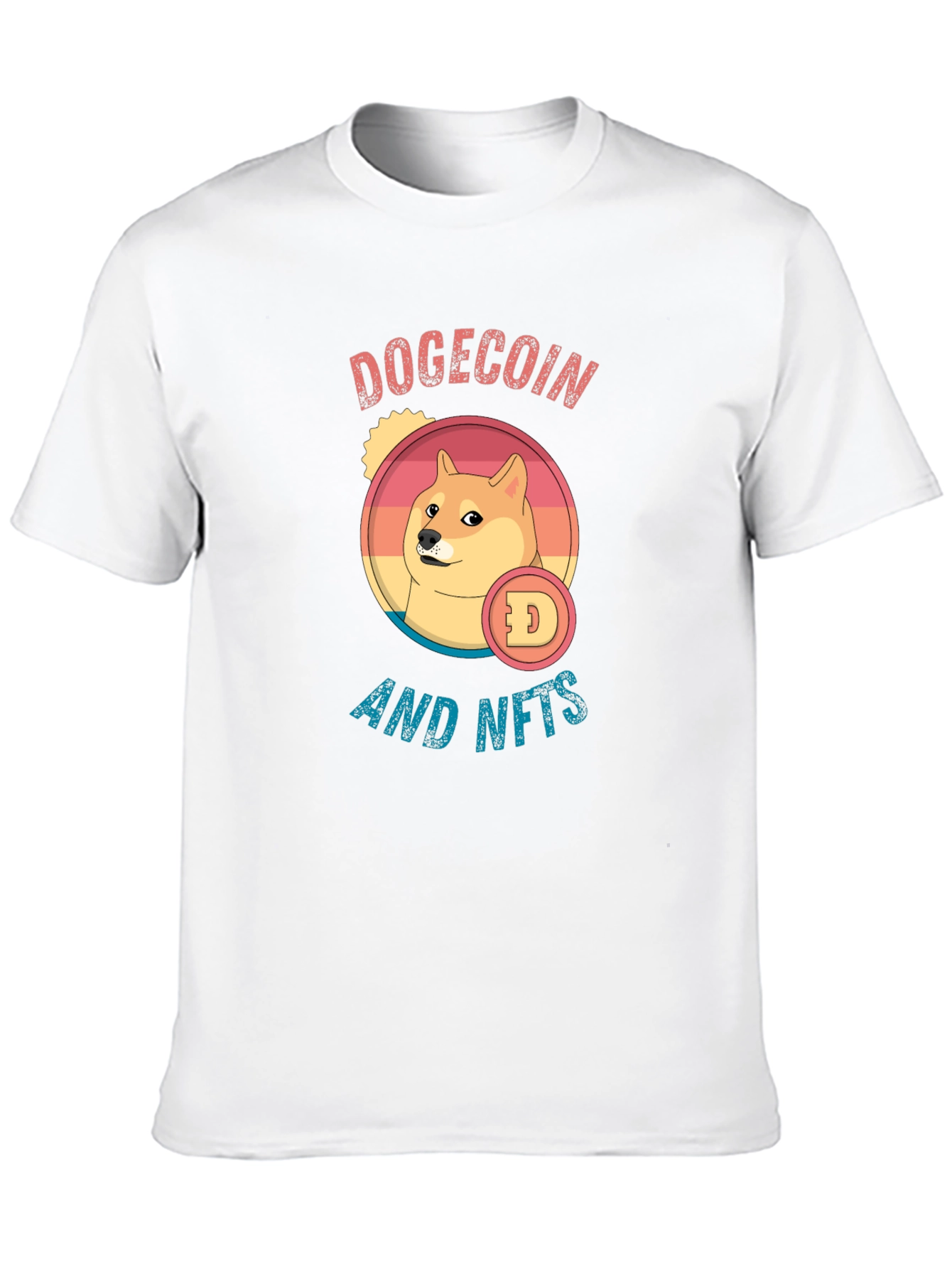 Dogecoin and NFTs Black T-Shirt