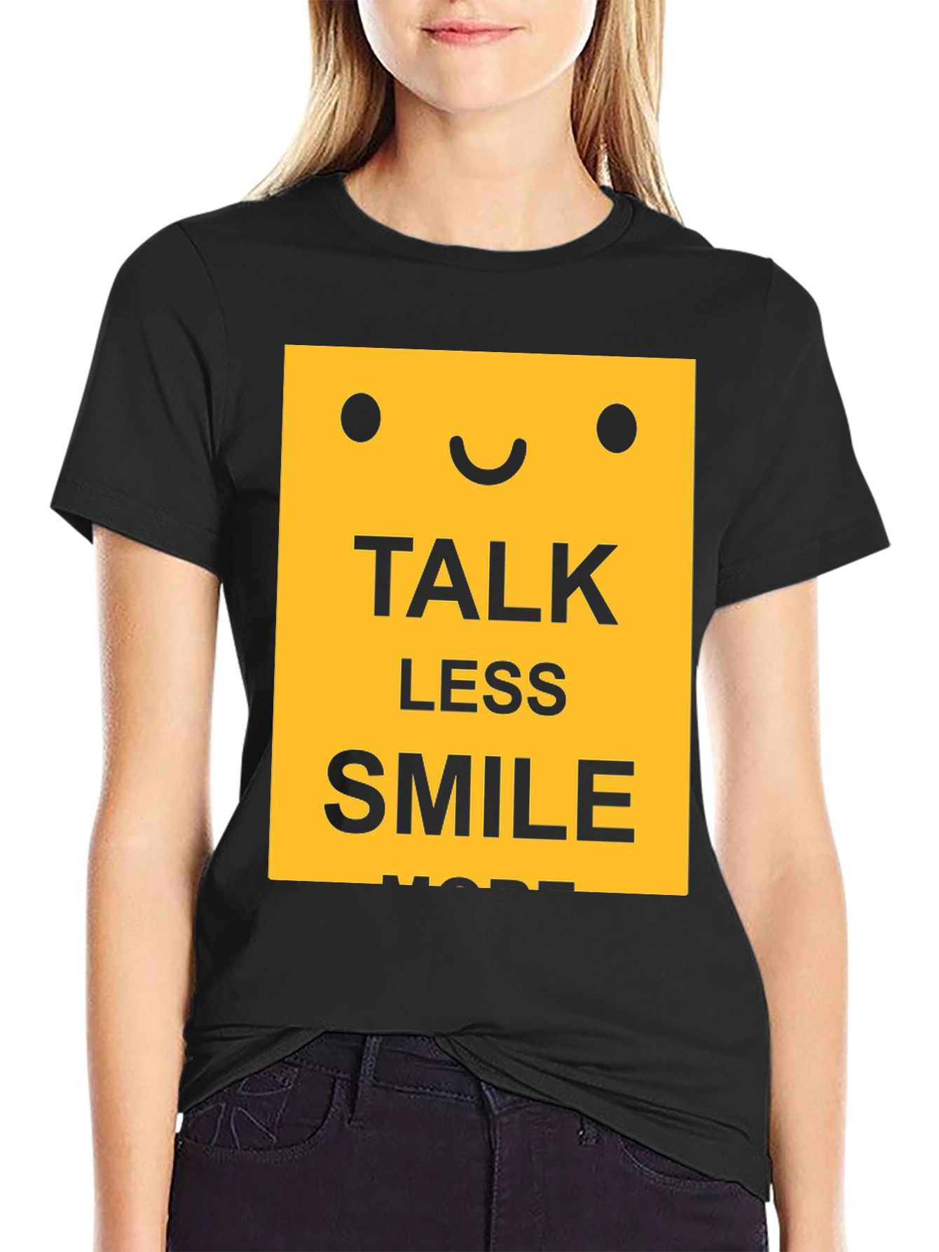 Talk Less Smile More Graphic T-Shirt