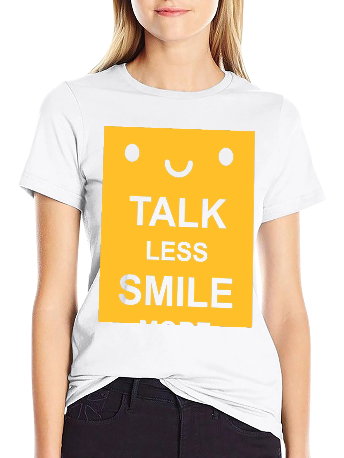 Talk Less Smile More Graphic T-Shirt