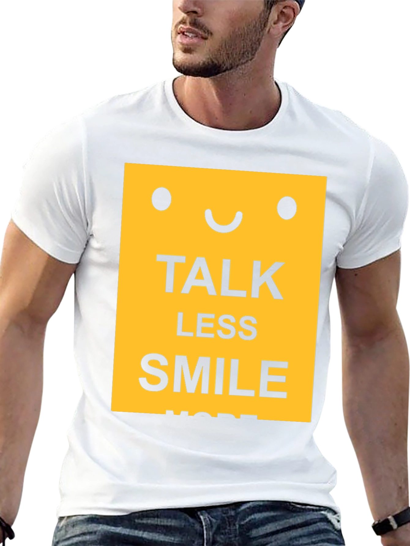 Talk Less Smile More Graphic T-Shirt