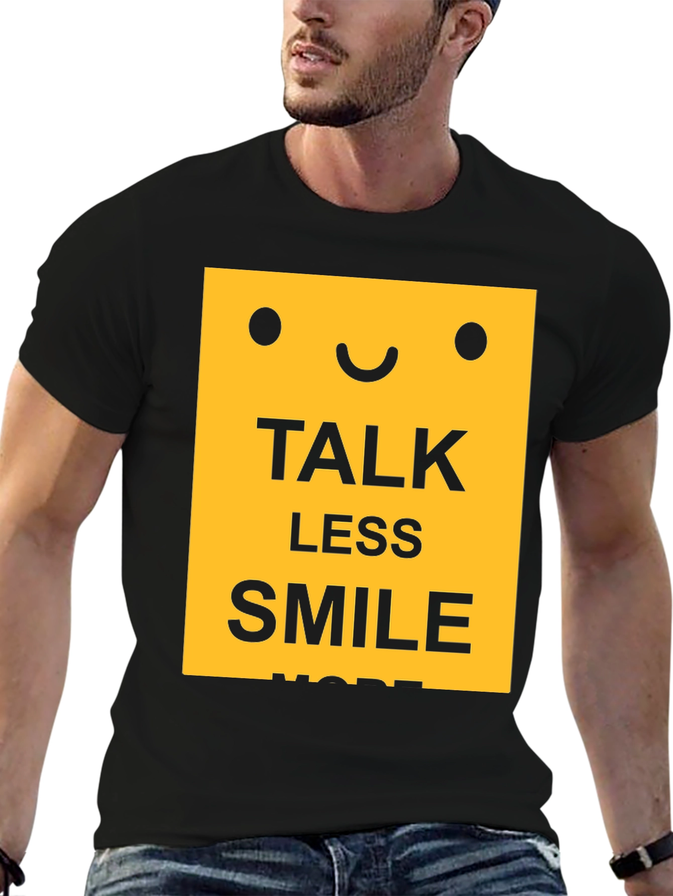 Talk Less Smile More Graphic T-Shirt