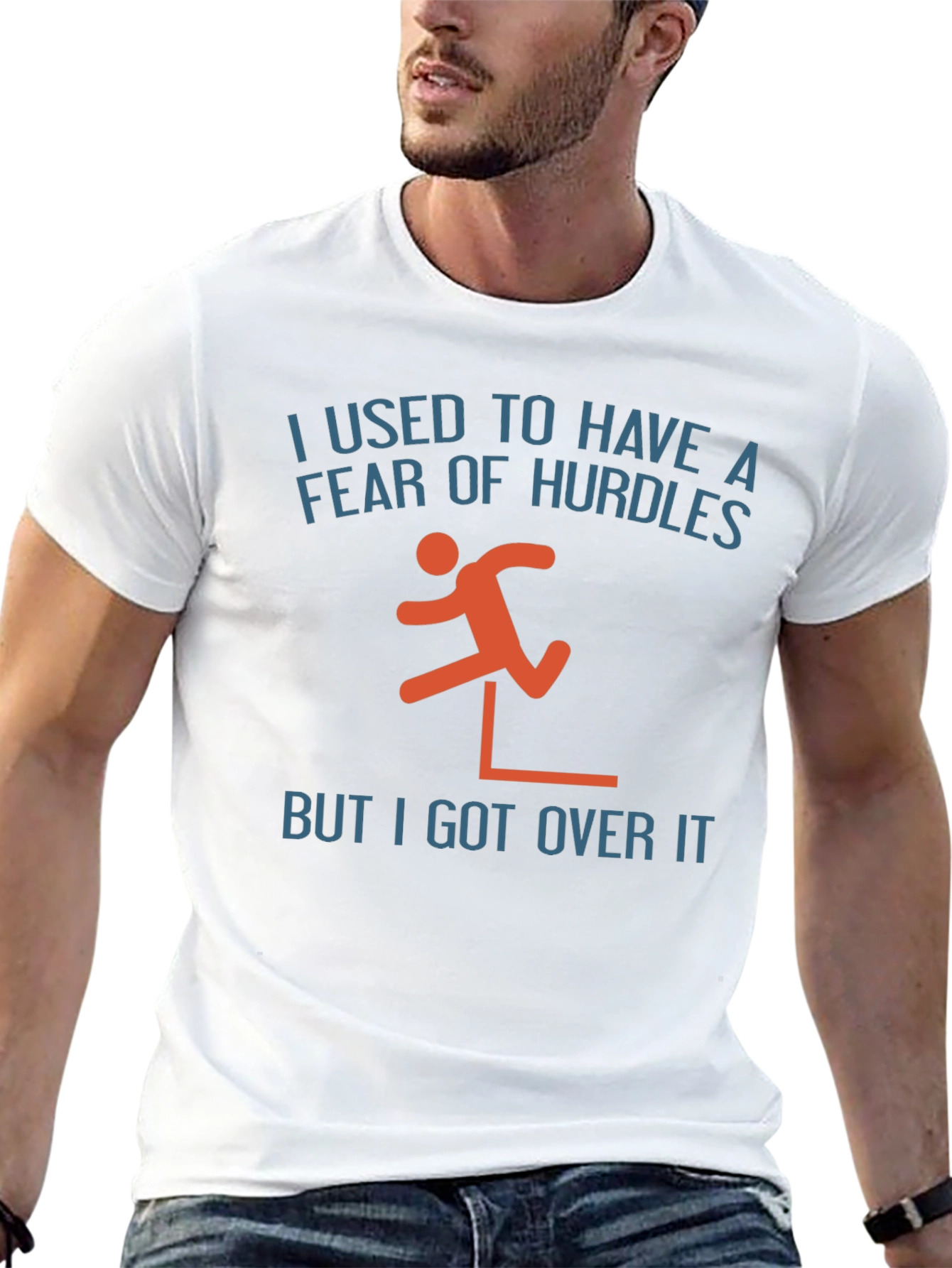 Fear of Hurdles Graphic T-Shirt