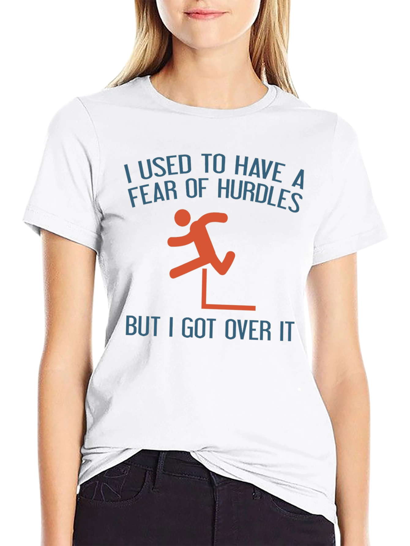 Fear of Hurdles Graphic T-Shirt