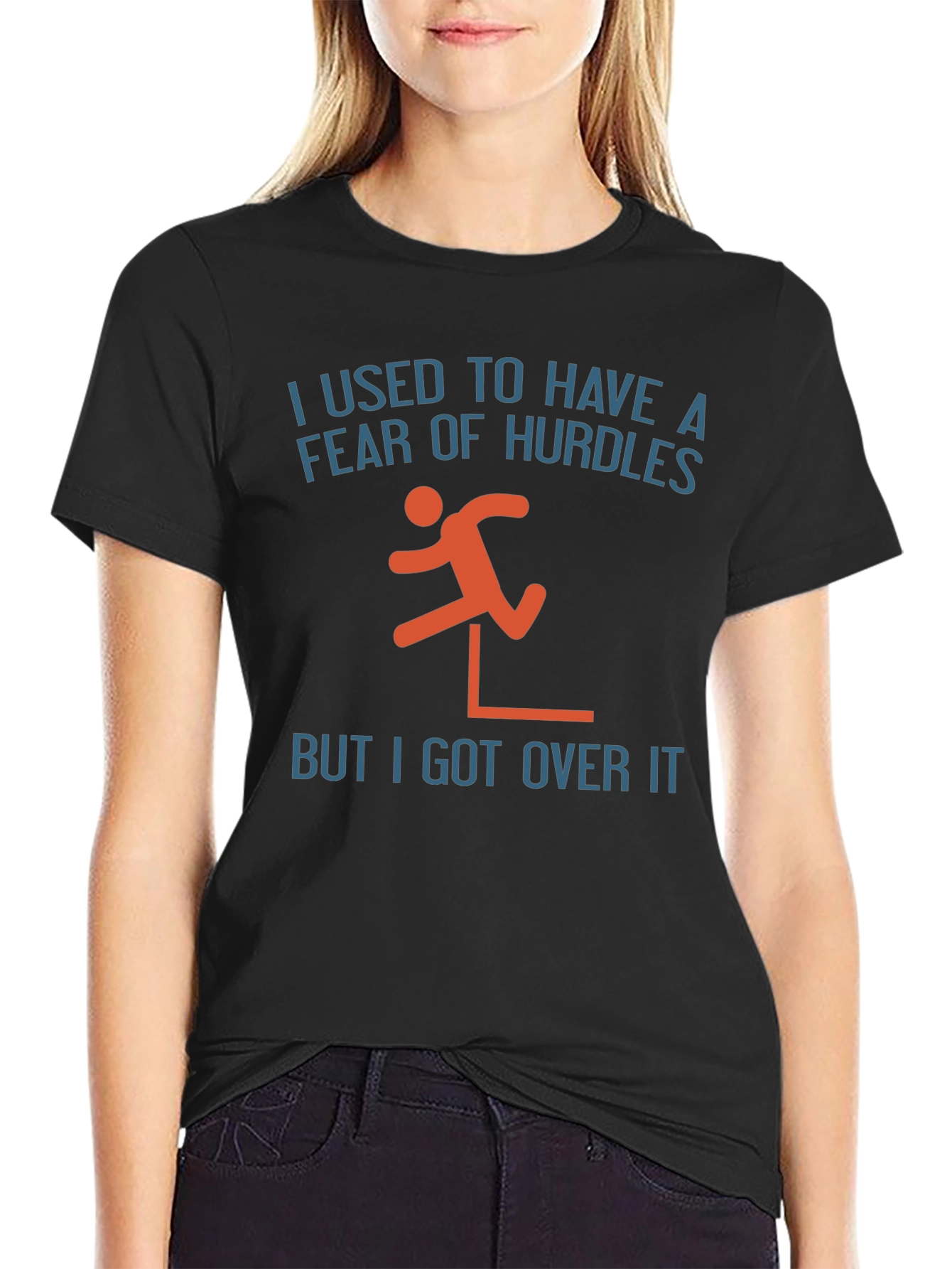Fear of Hurdles Graphic T-Shirt