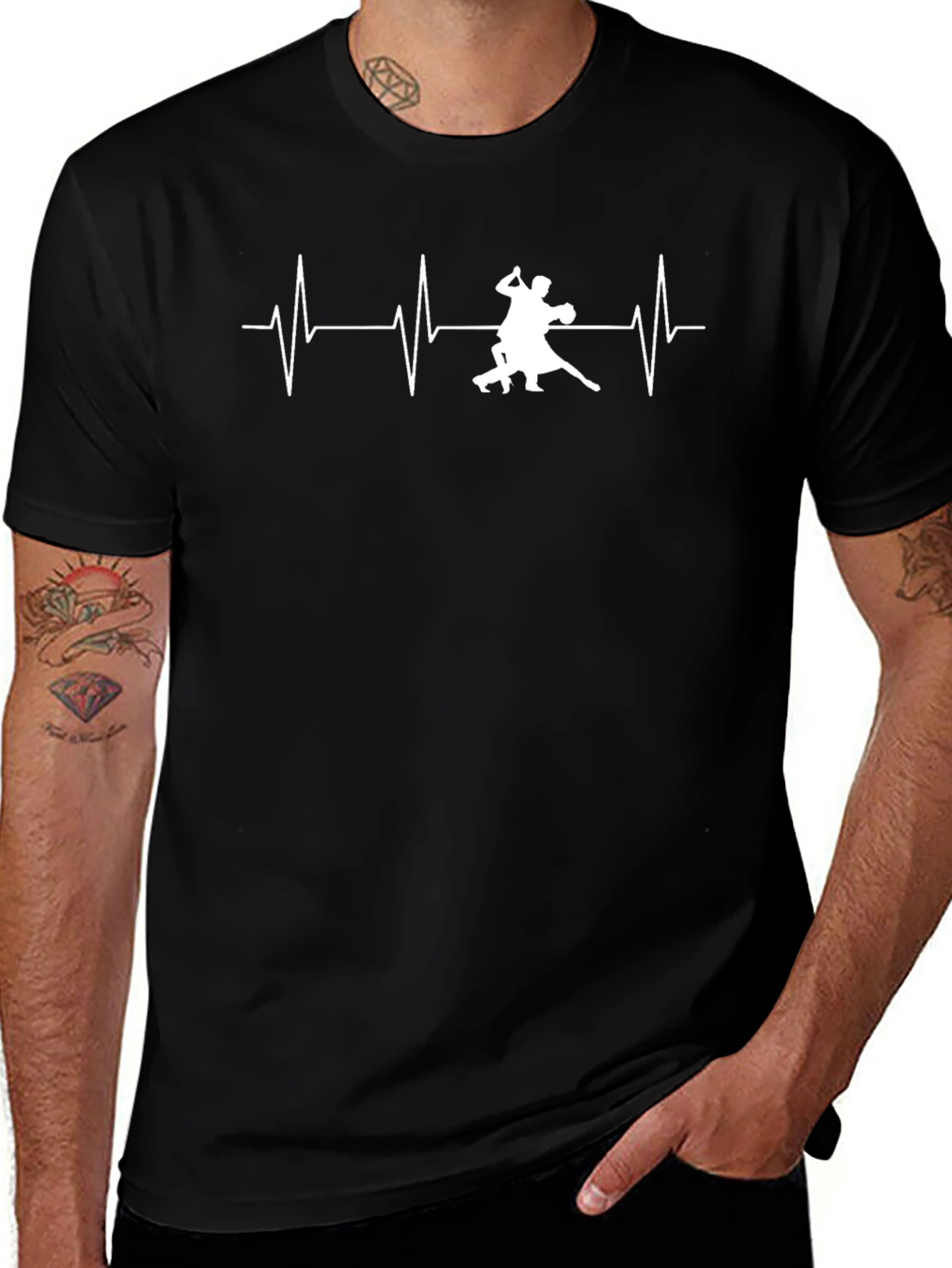 Dancing Heartbeat T-Shirt - Tango Passion