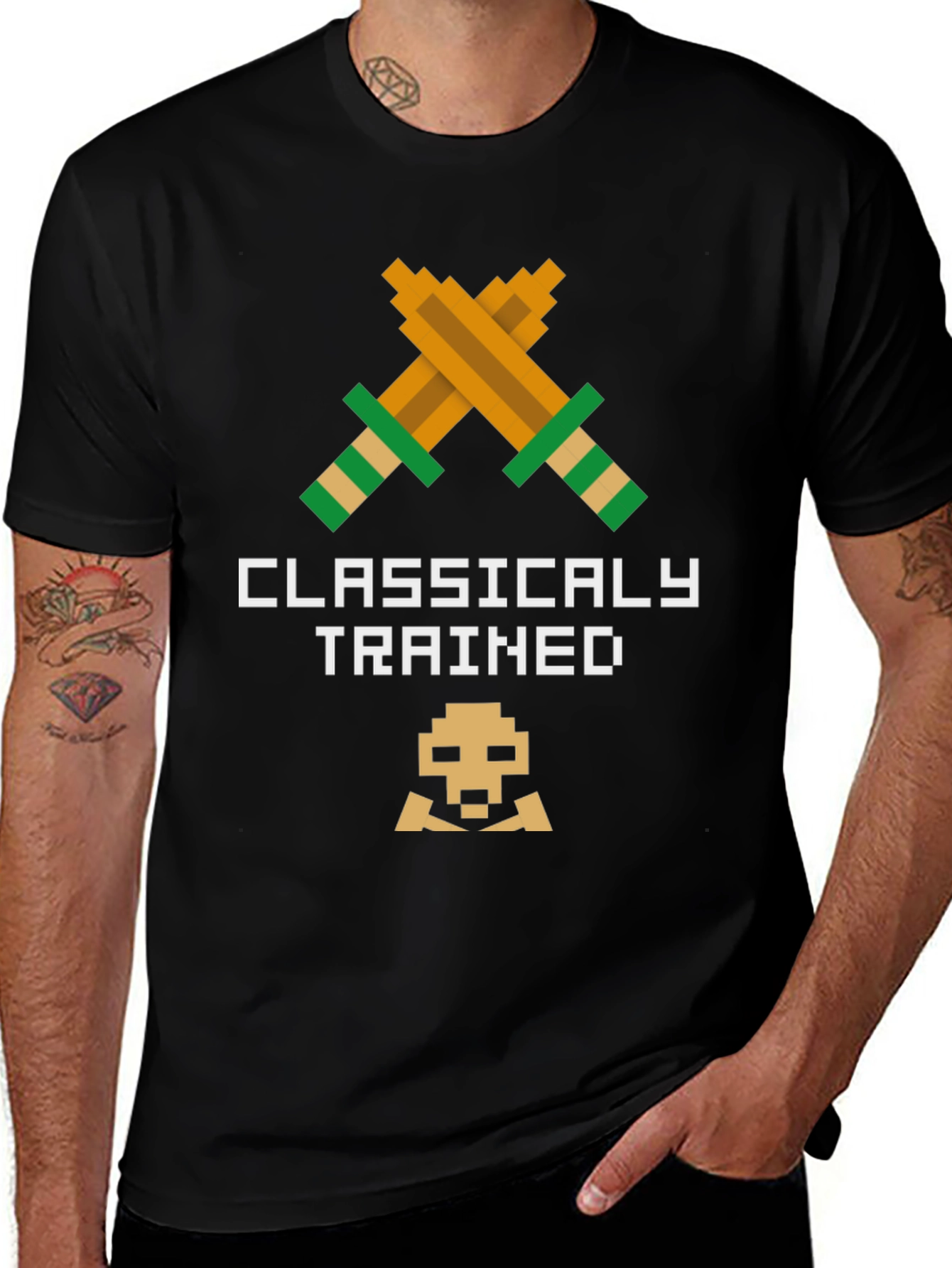 Classically Trained Retro Gamer T-Shirt