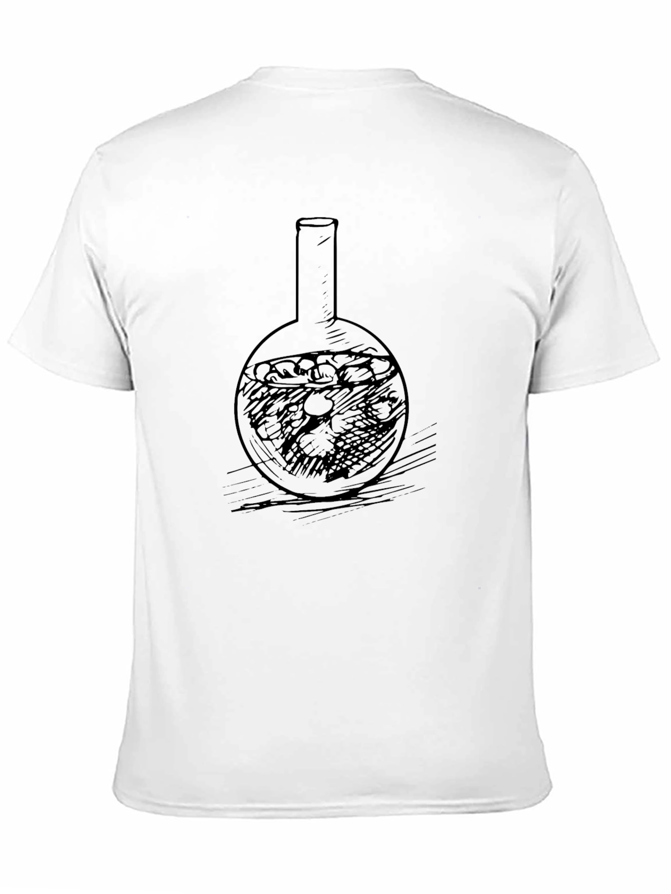 Round Flask Graphic T-Shirt