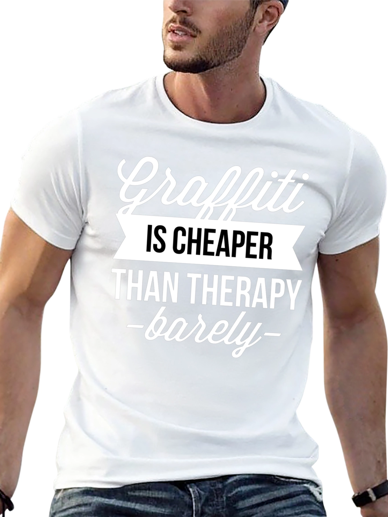 Graffiti Cheaper Than Therapy T-Shirt