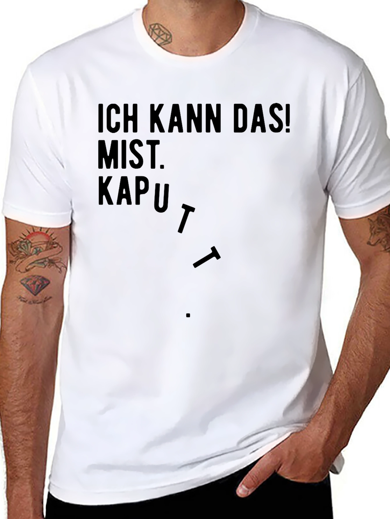 Ich Kann Das! Graphic T-Shirt - Funny German Tee