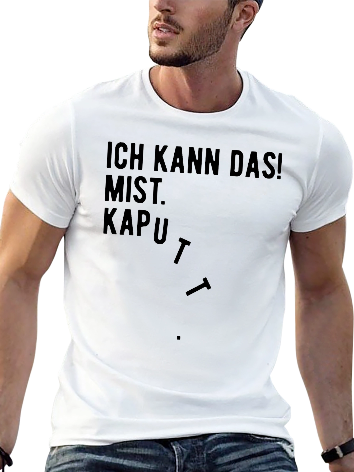 Ich Kann Das! Graphic T-Shirt - Funny German Tee