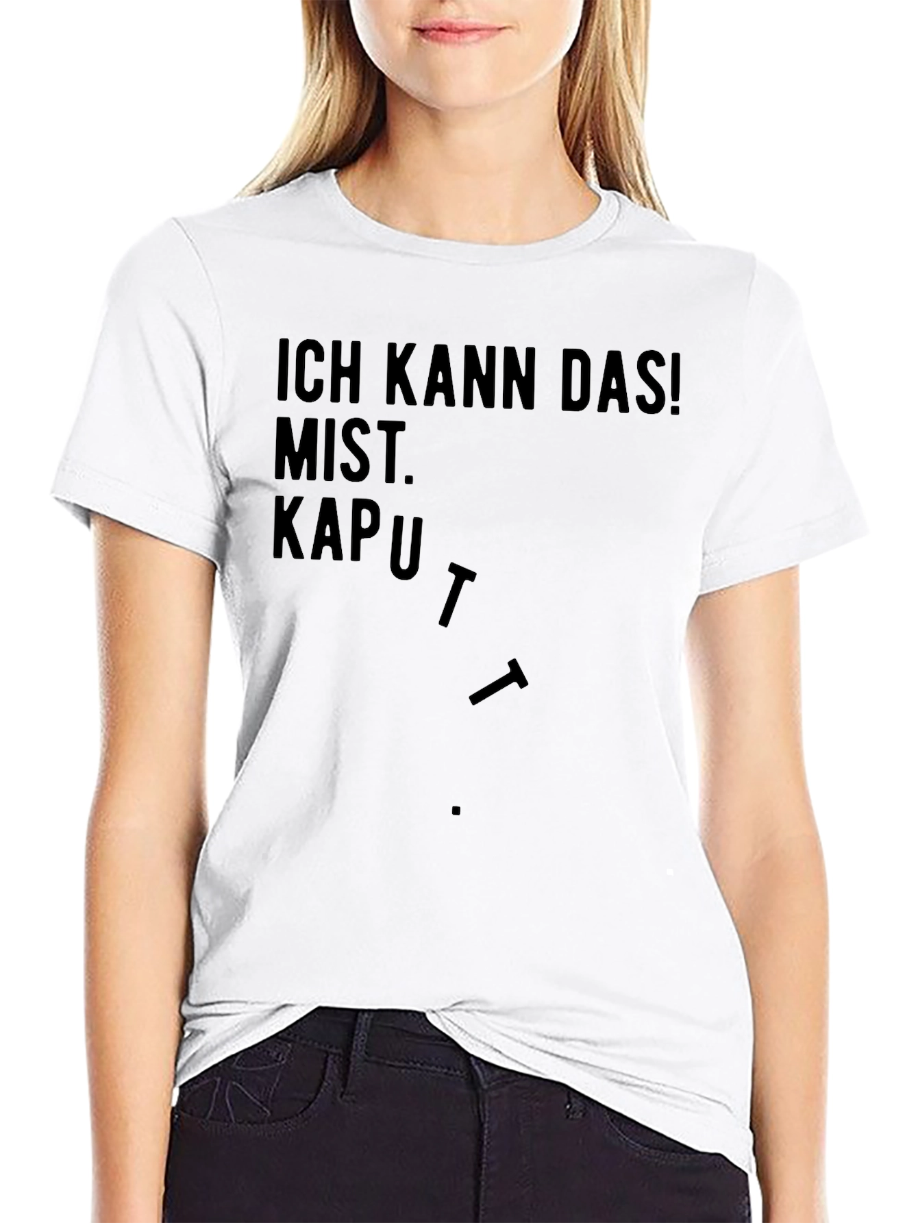 Ich Kann Das! Graphic T-Shirt - Funny German Tee
