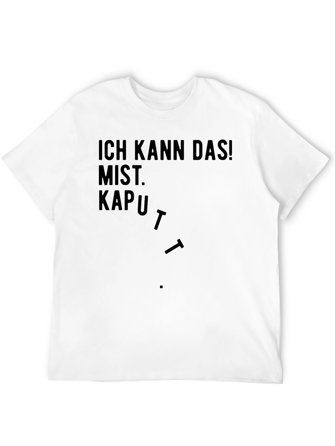 Ich Kann Das! Graphic T-Shirt - Funny German Tee