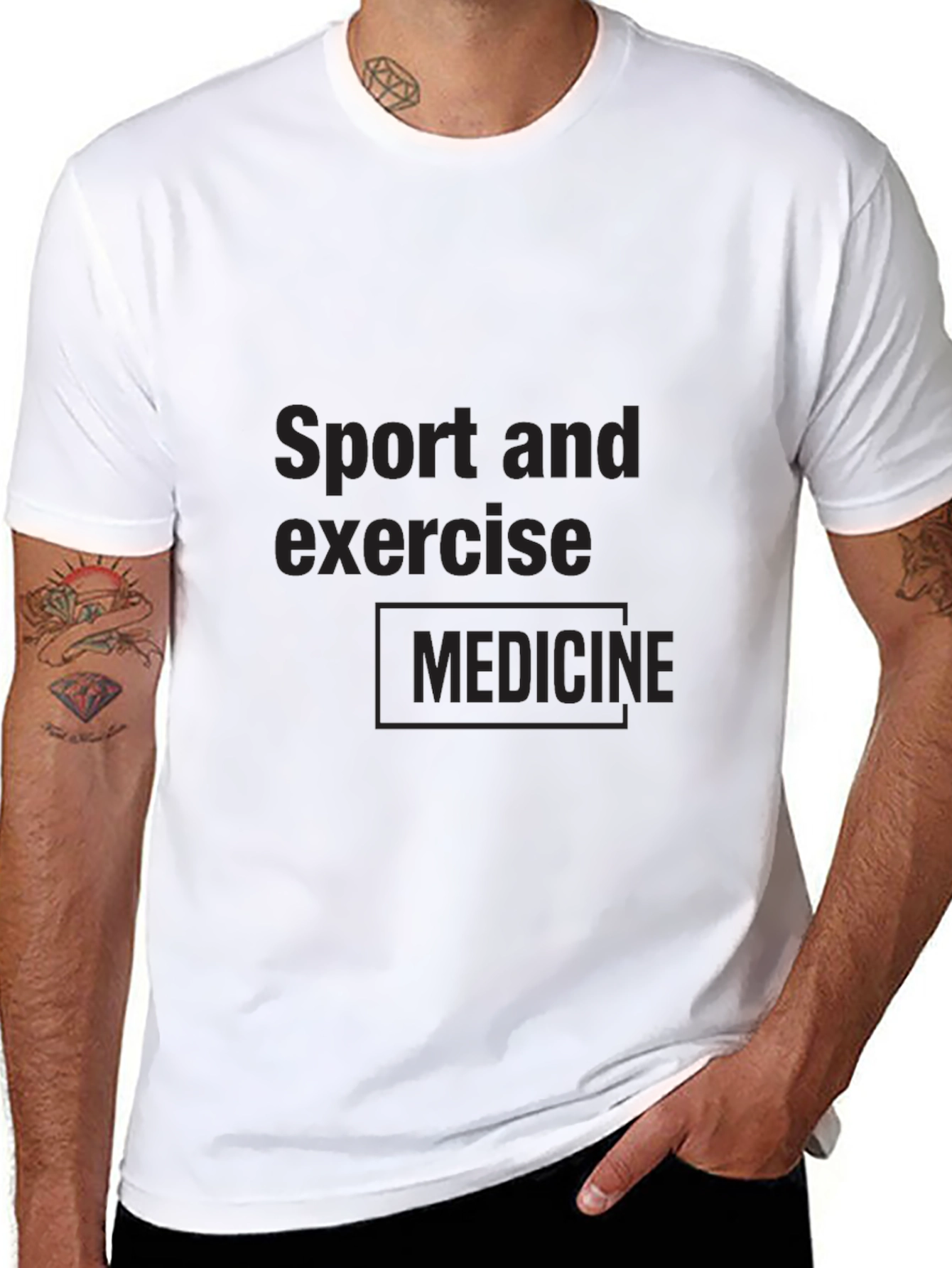 Sport and Exercise Medicine Black T-Shirt