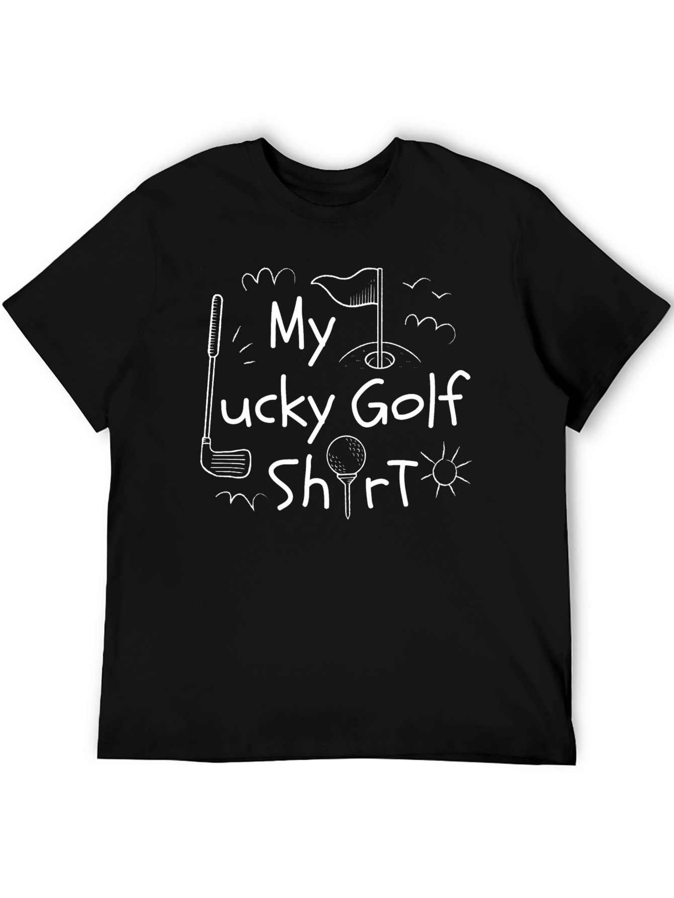 My Lucky Golf Shirt - Mens Graphic Tee