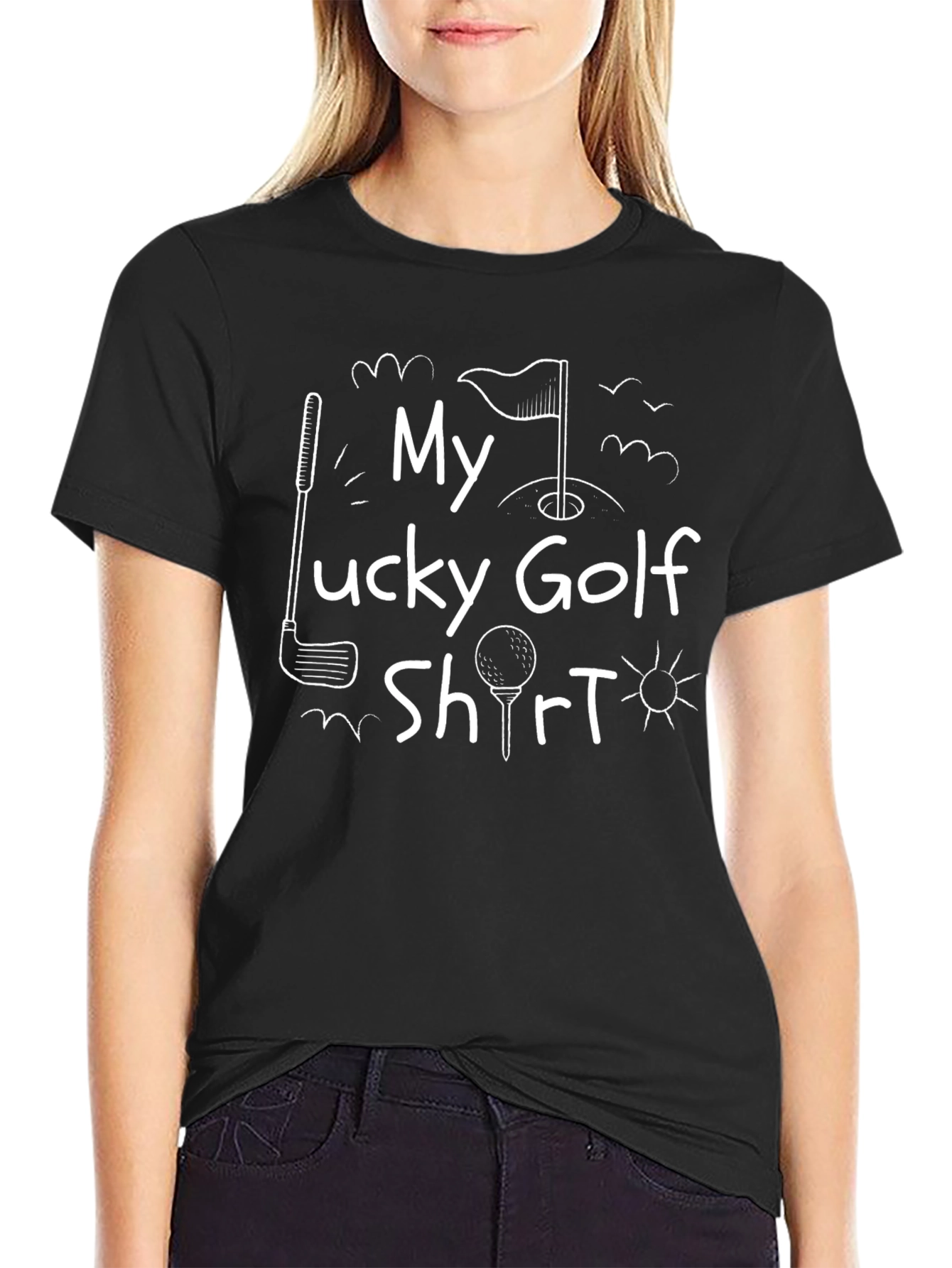My Lucky Golf Shirt - Mens Graphic Tee