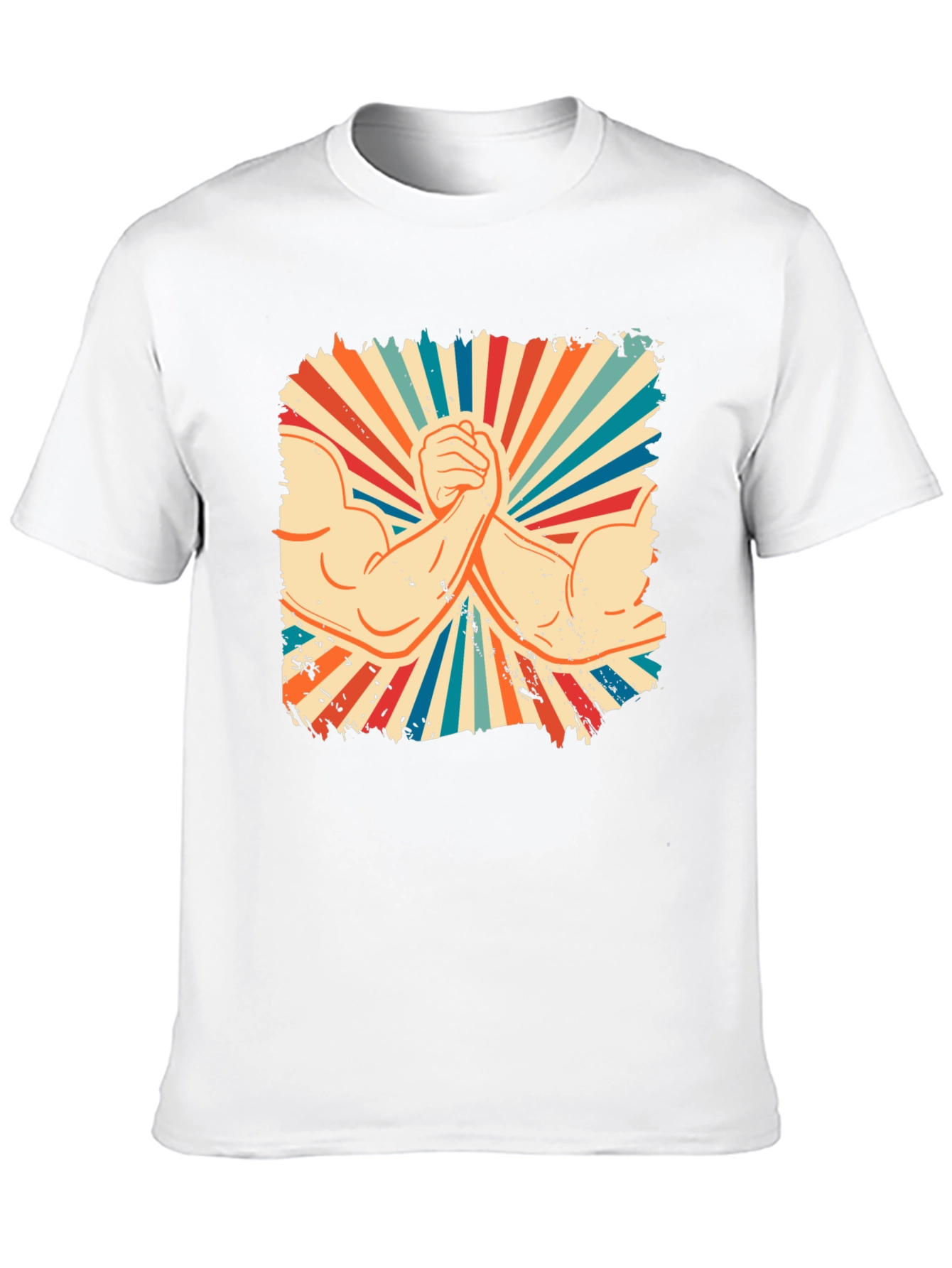Retro Arm Wrestling T-Shirt