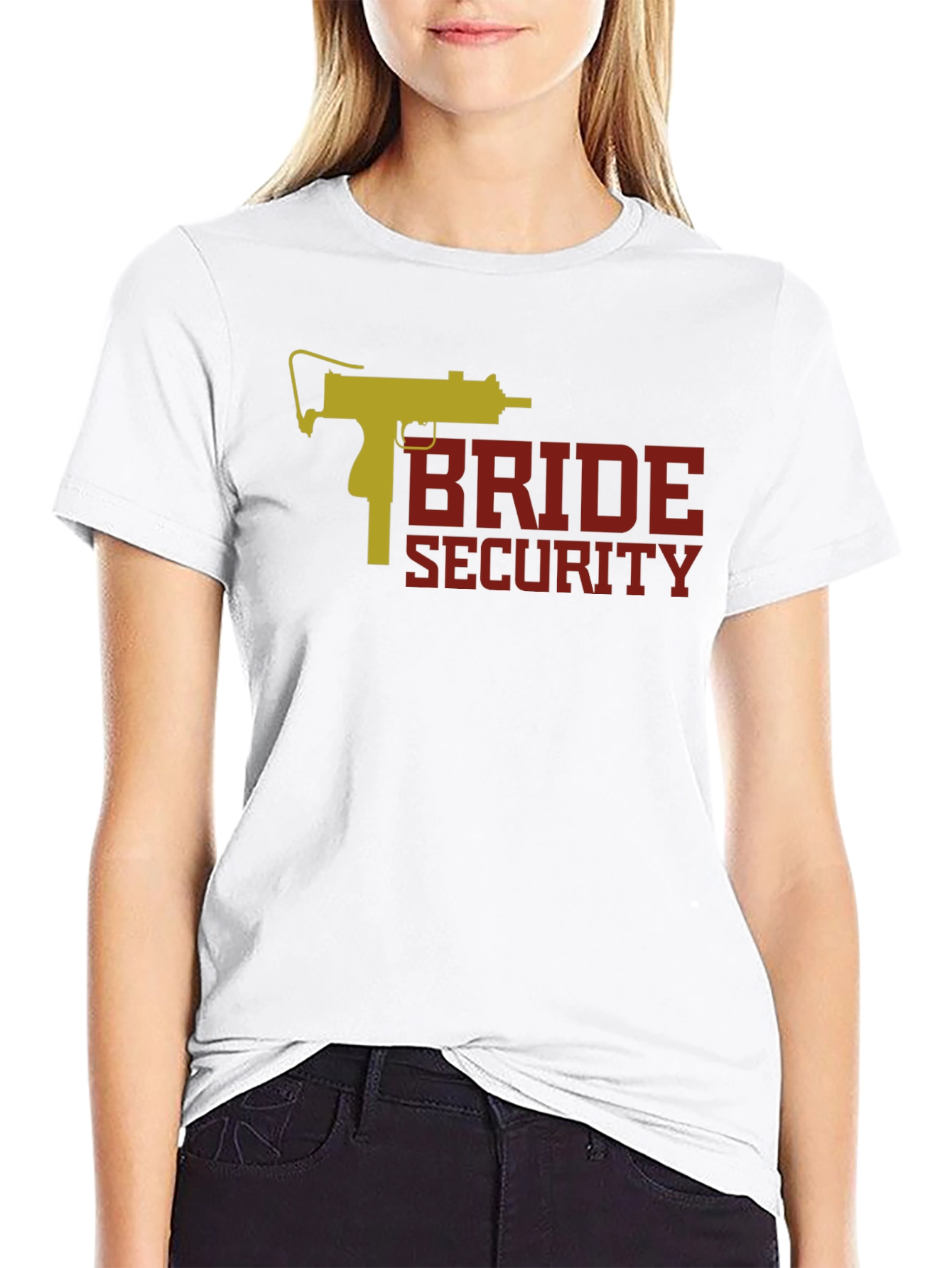 Bride Security Graphic T-Shirt