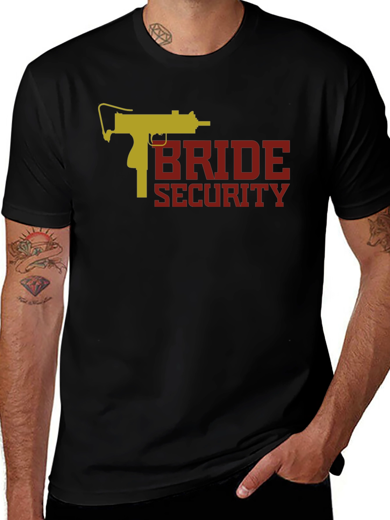 Bride Security Graphic T-Shirt