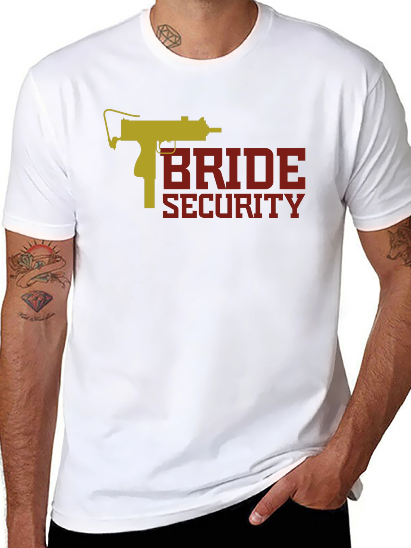 Bride Security Graphic T-Shirt