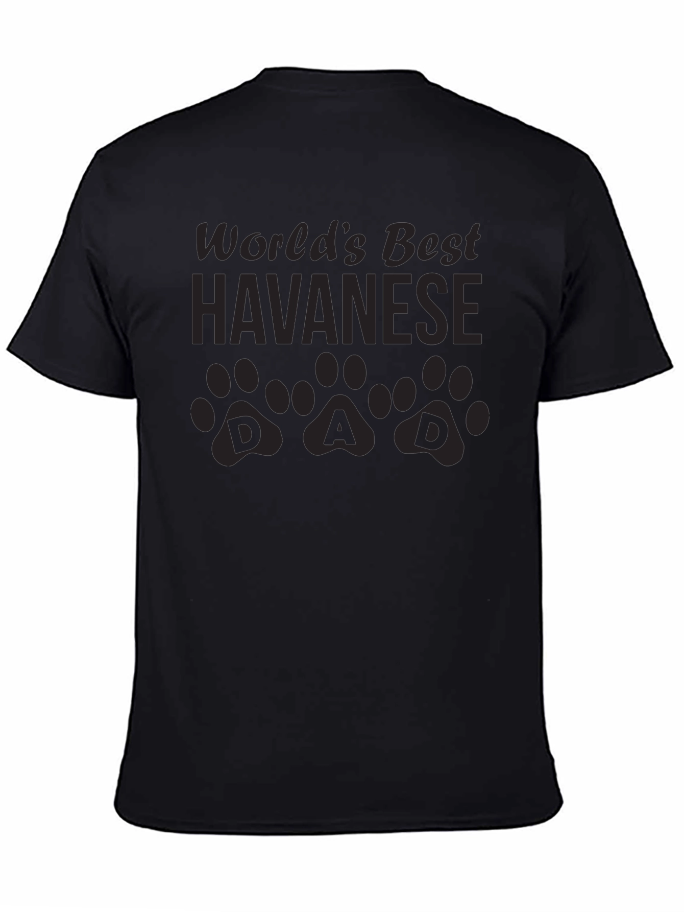 Havanese Dad T-Shirt - Best Dog Dad Ever!