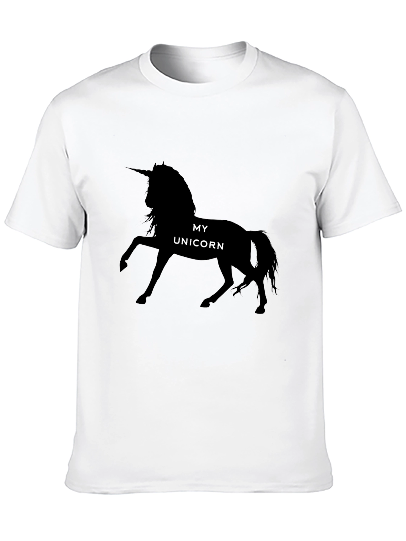 My Unicorn Black T-Shirt