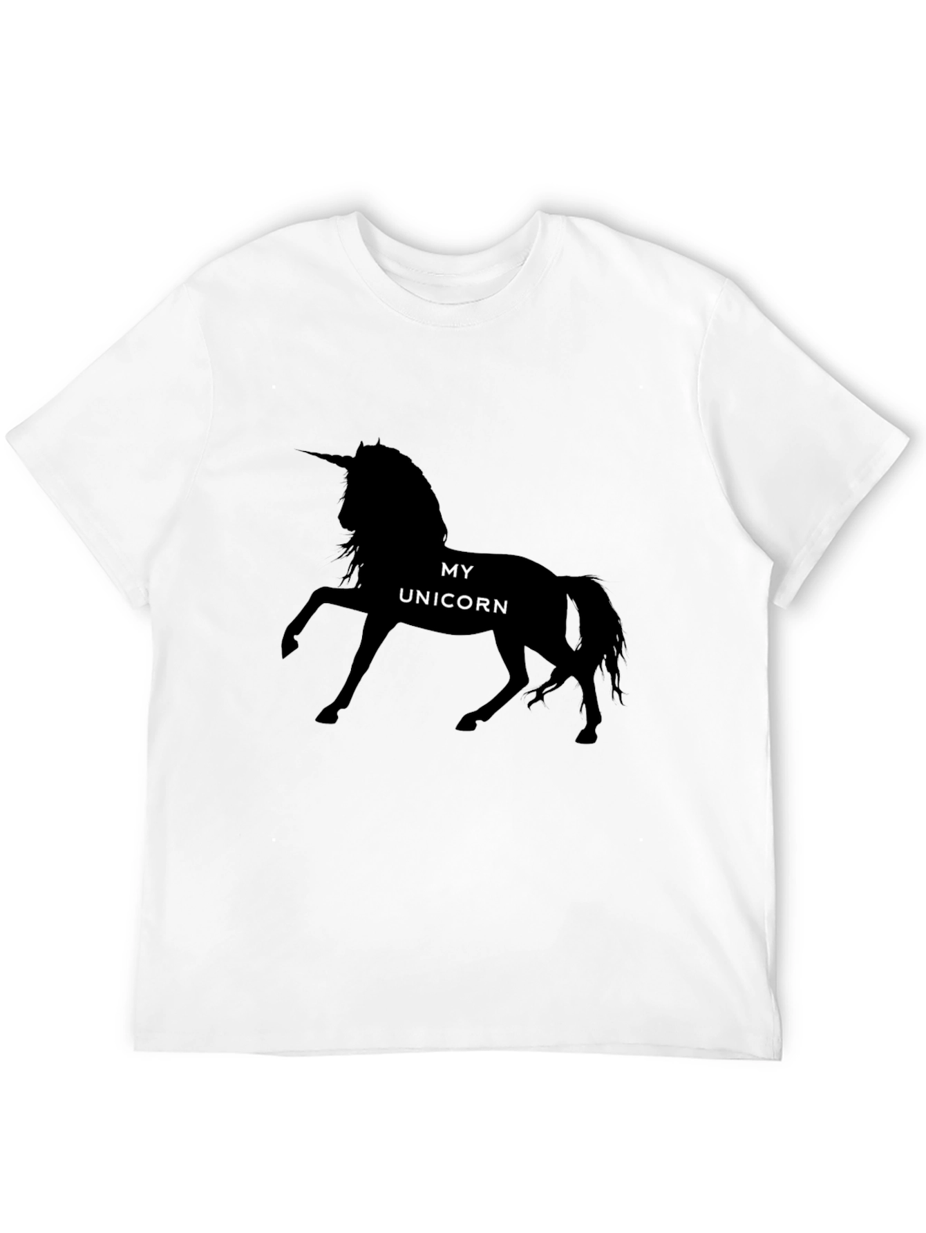 My Unicorn Black T-Shirt