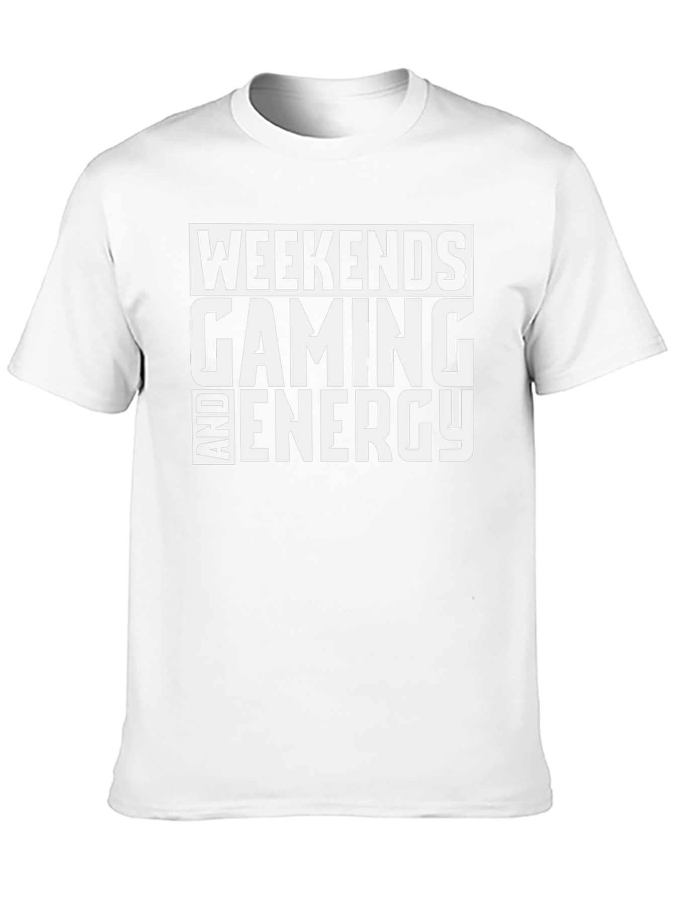 Weekends Gaming and Energy T-Shirt
