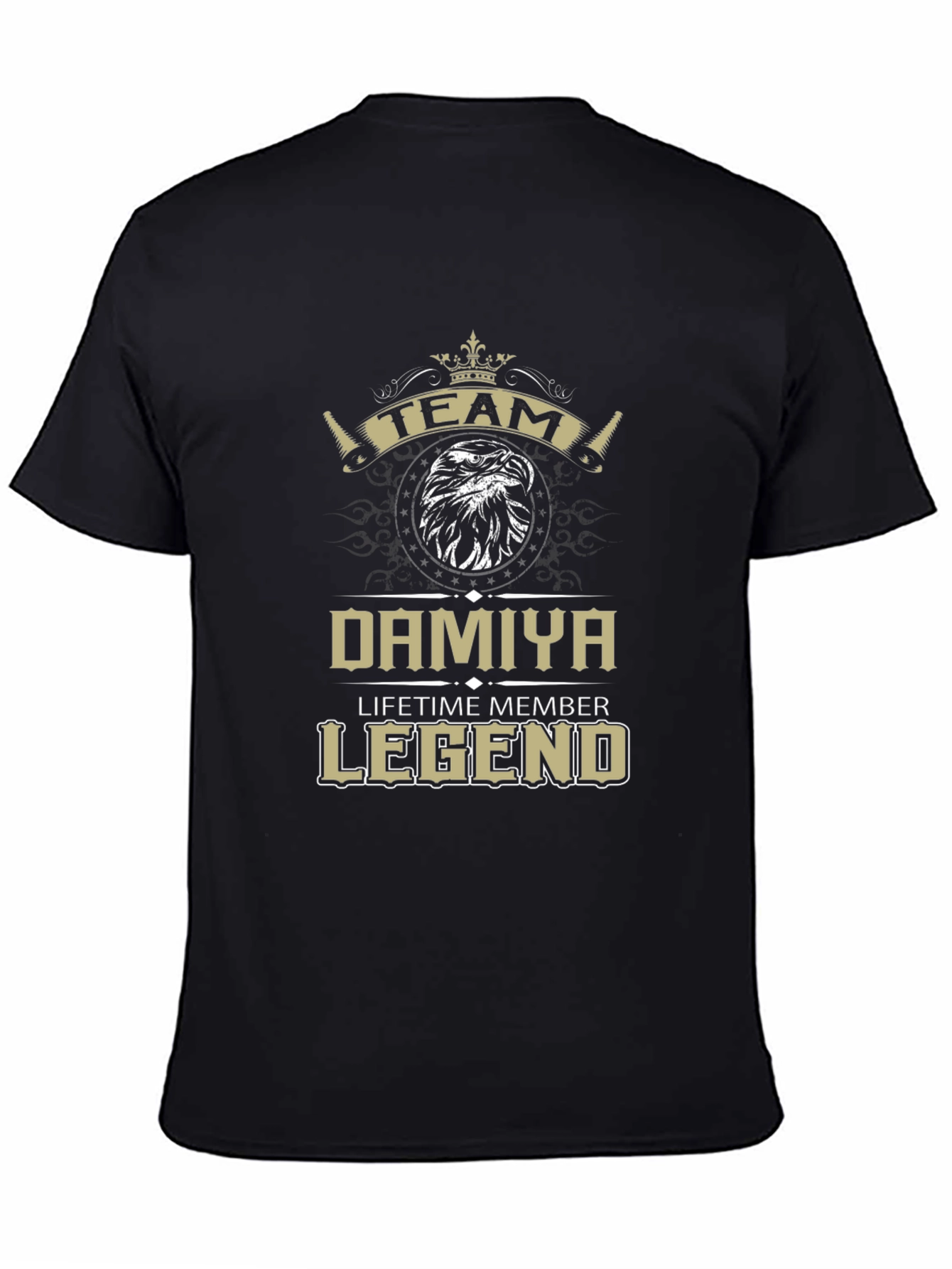 Team Damiya Legend Black Graphic Tee