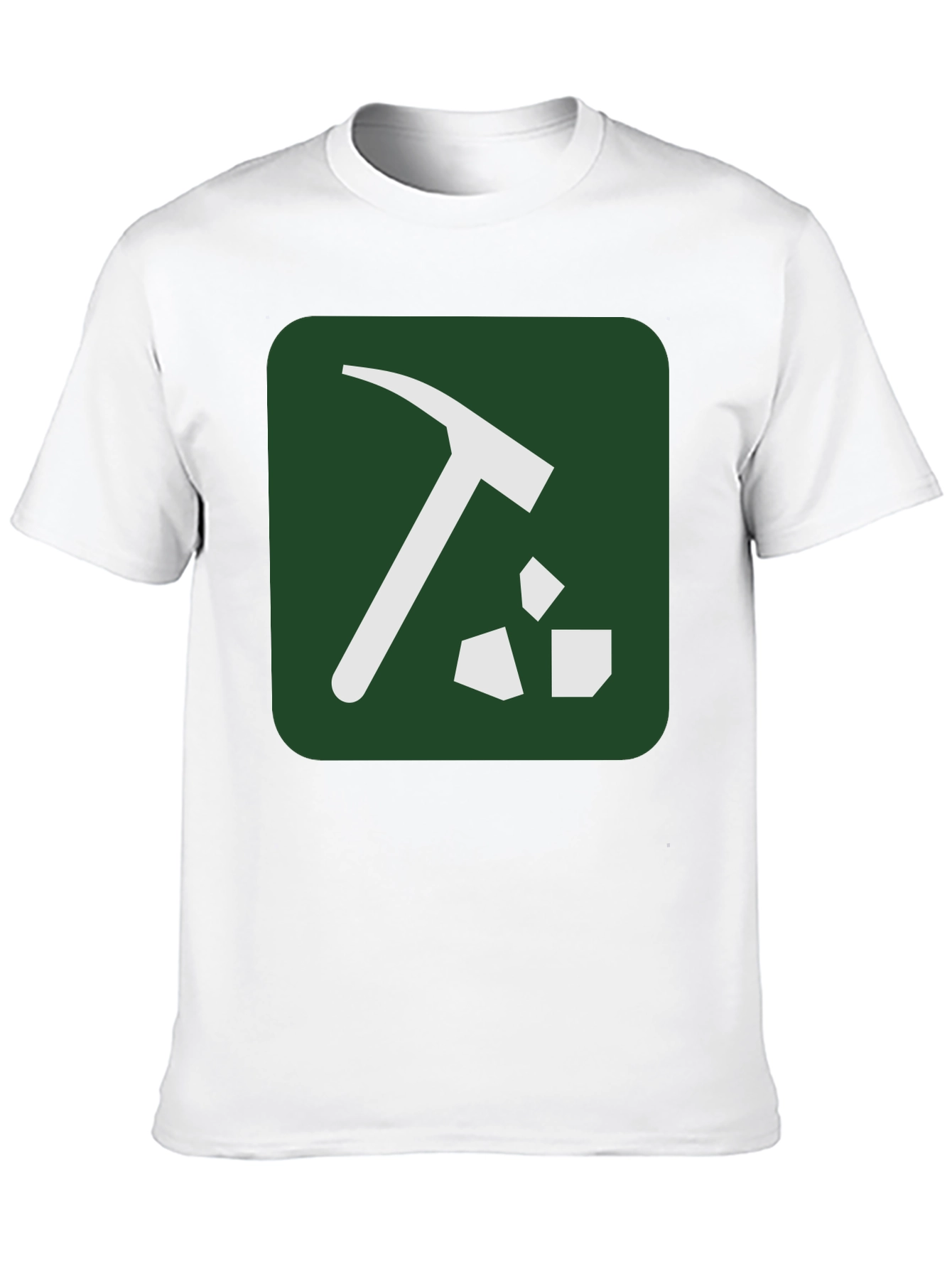 Mining Pickaxe Black T-Shirt