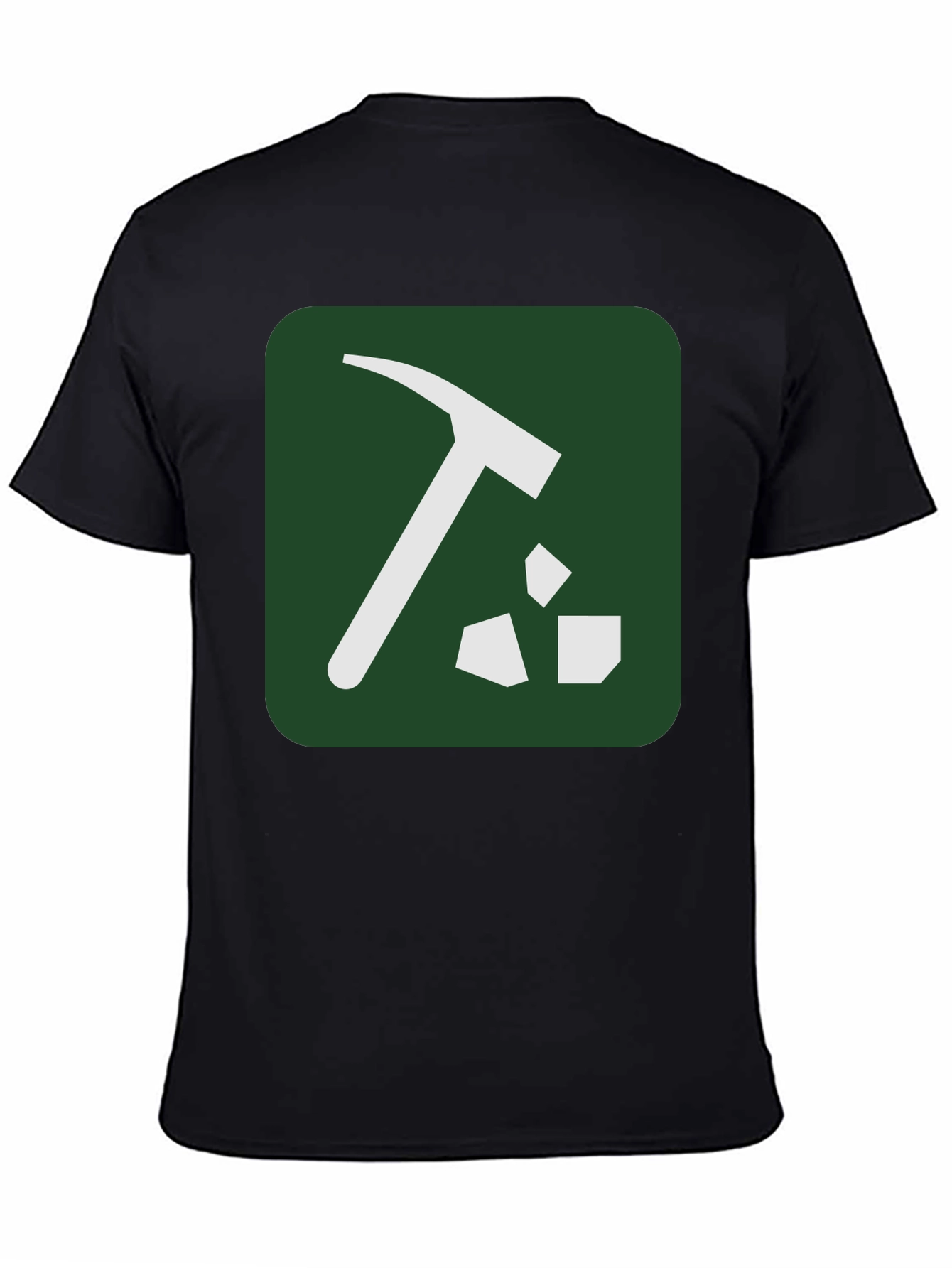 Mining Pickaxe Black T-Shirt