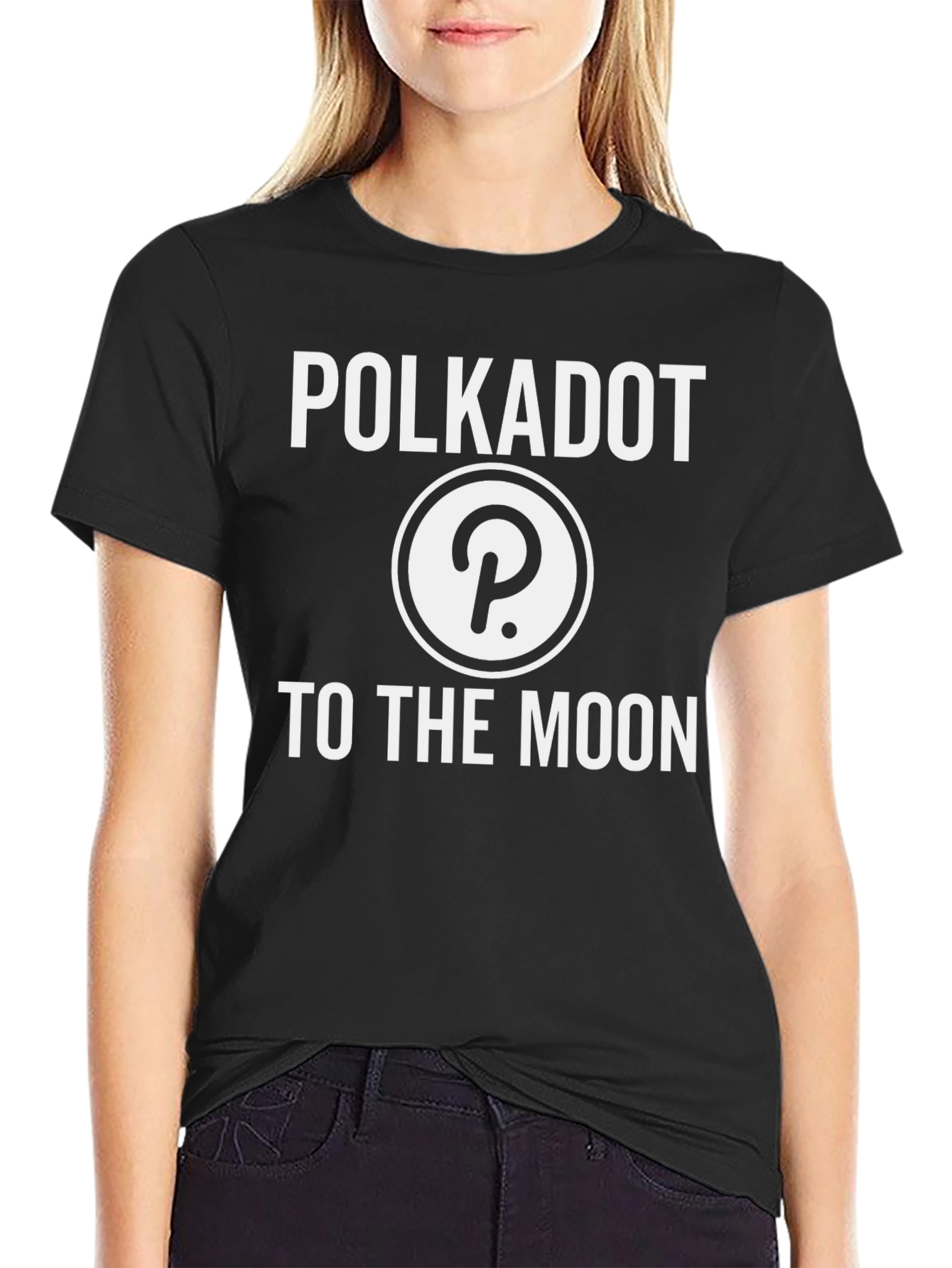 Polkadot DOT Crypto T-Shirt To The Moon