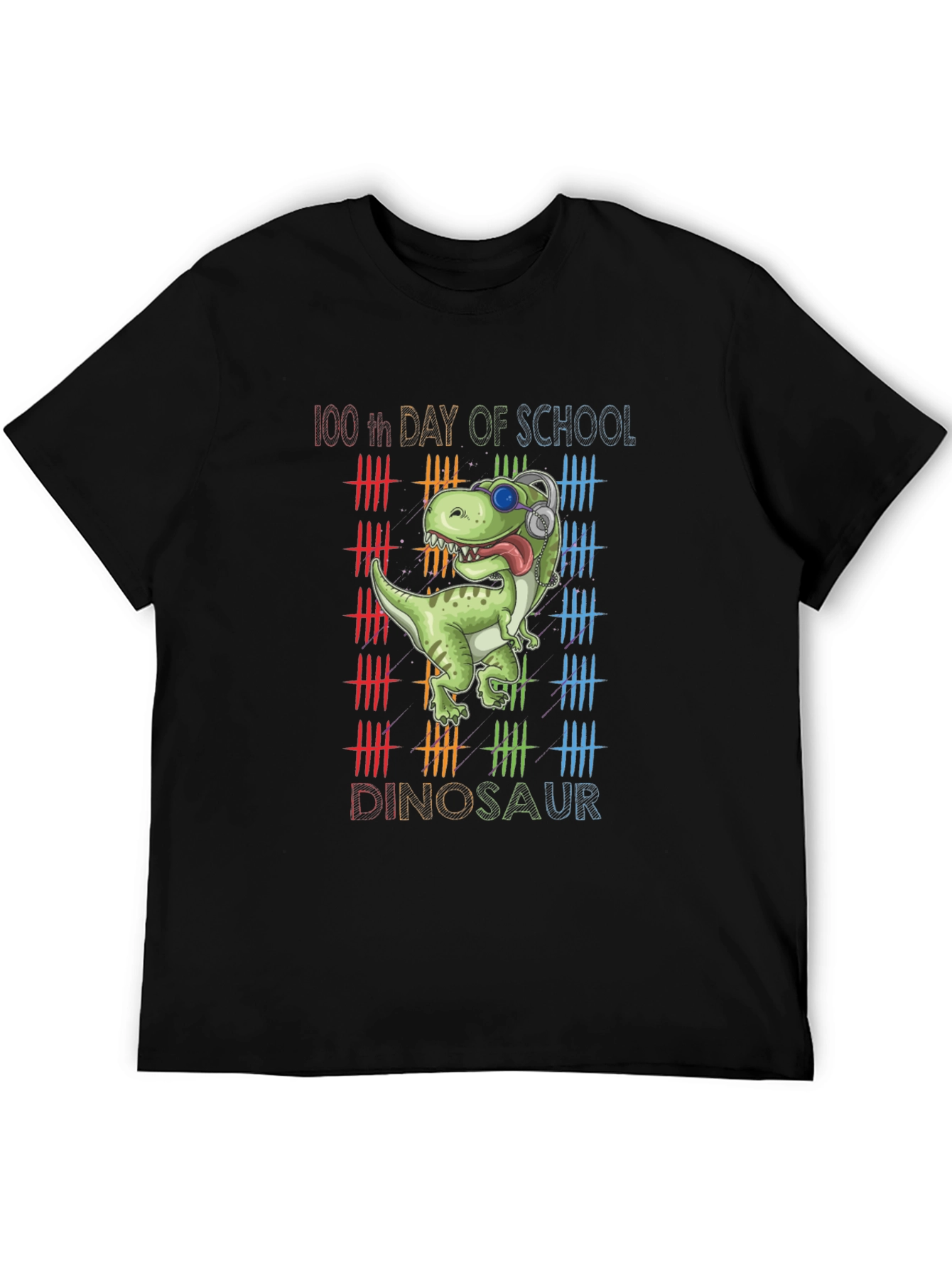 100th Day of School Dinosaur T-Shirt
