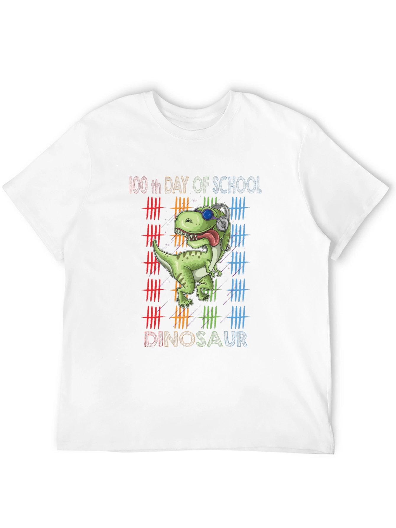 100th Day of School Dinosaur T-Shirt