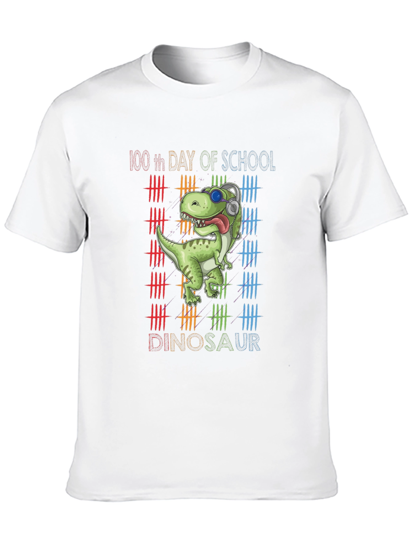 100th Day of School Dinosaur T-Shirt