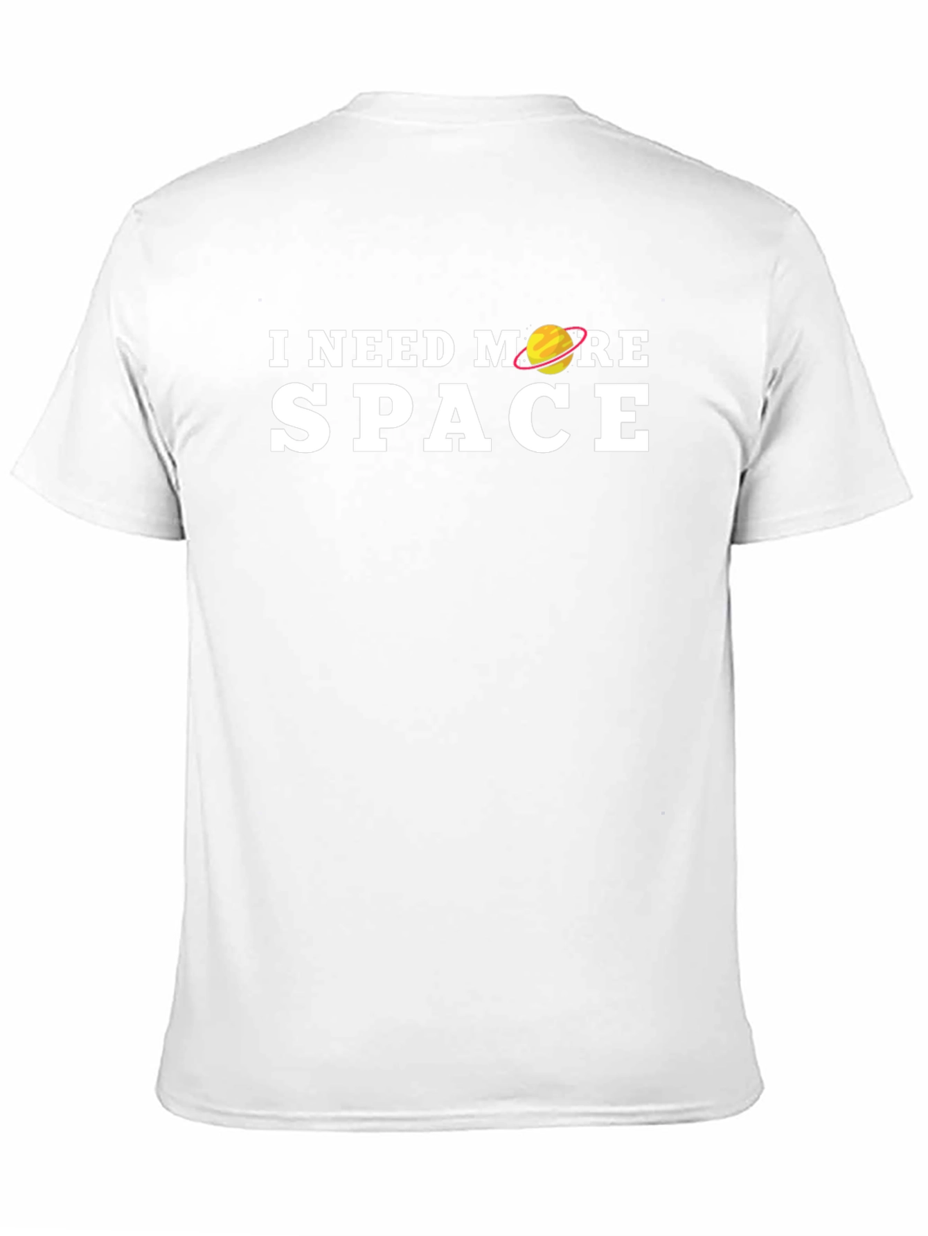 I Need More Space Graphic T-Shirt - Black