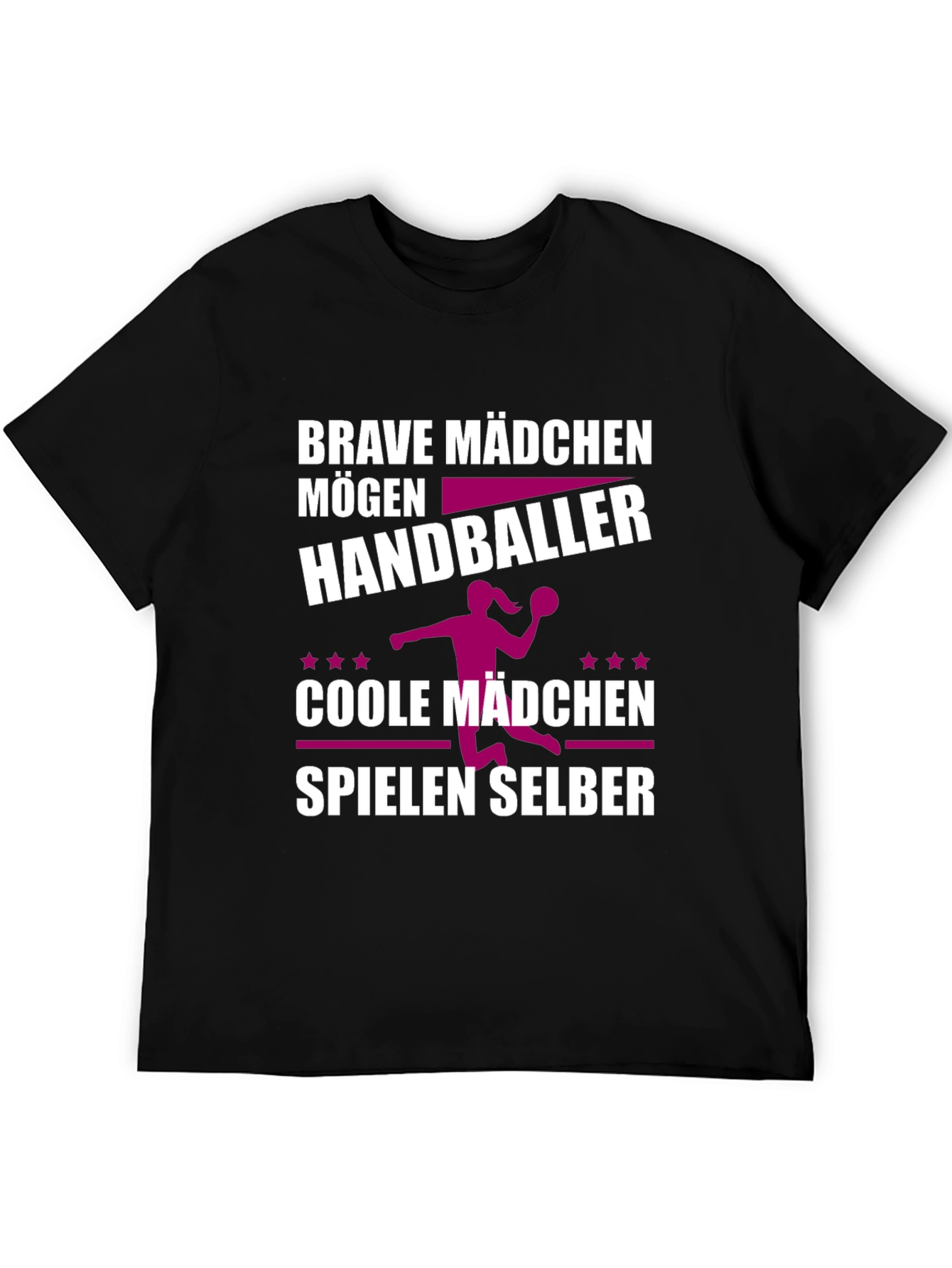 Brave Madchen Handball Graphic Tee