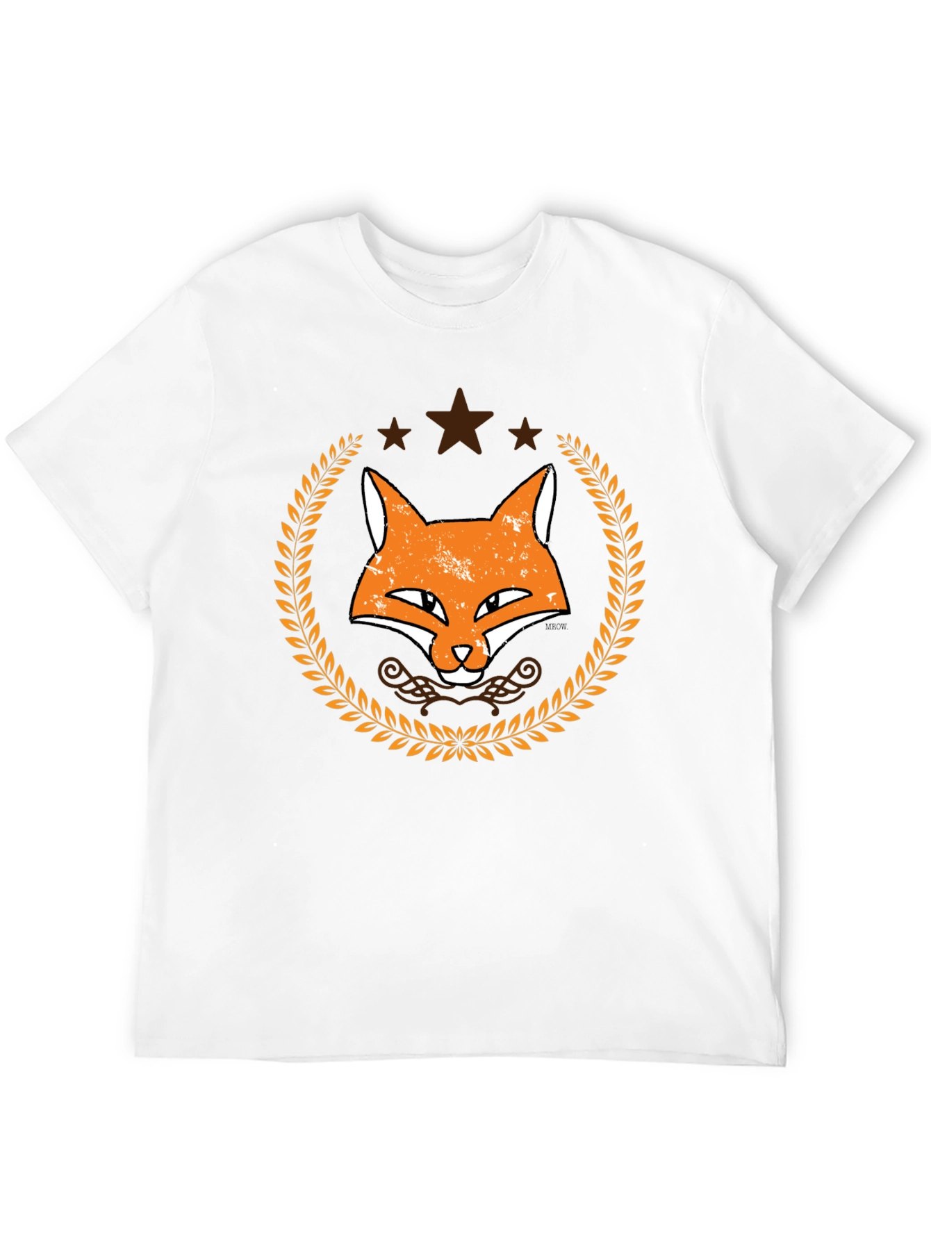 Fox Head Graphic Tee - Stylish & Unique