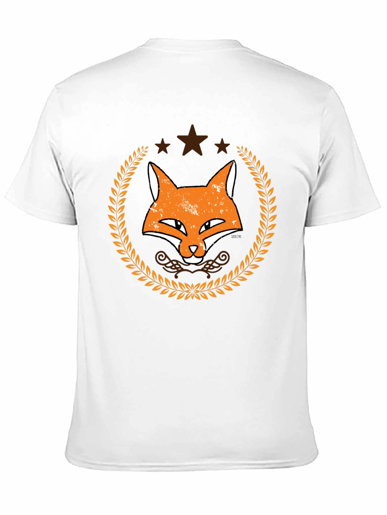 Fox Head Graphic Tee - Stylish & Unique