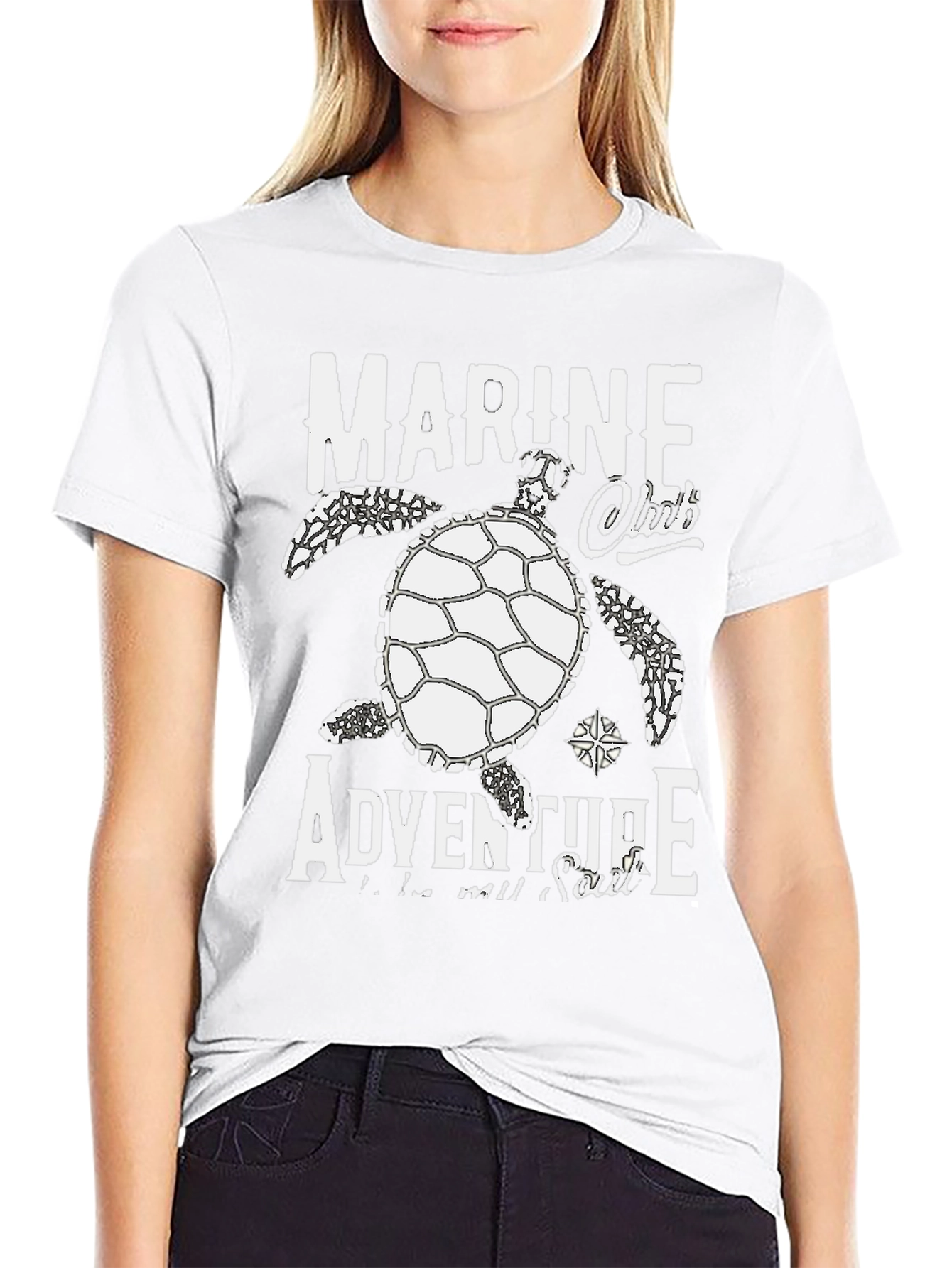 Marine Adventure Club Turtle Graphic Tee