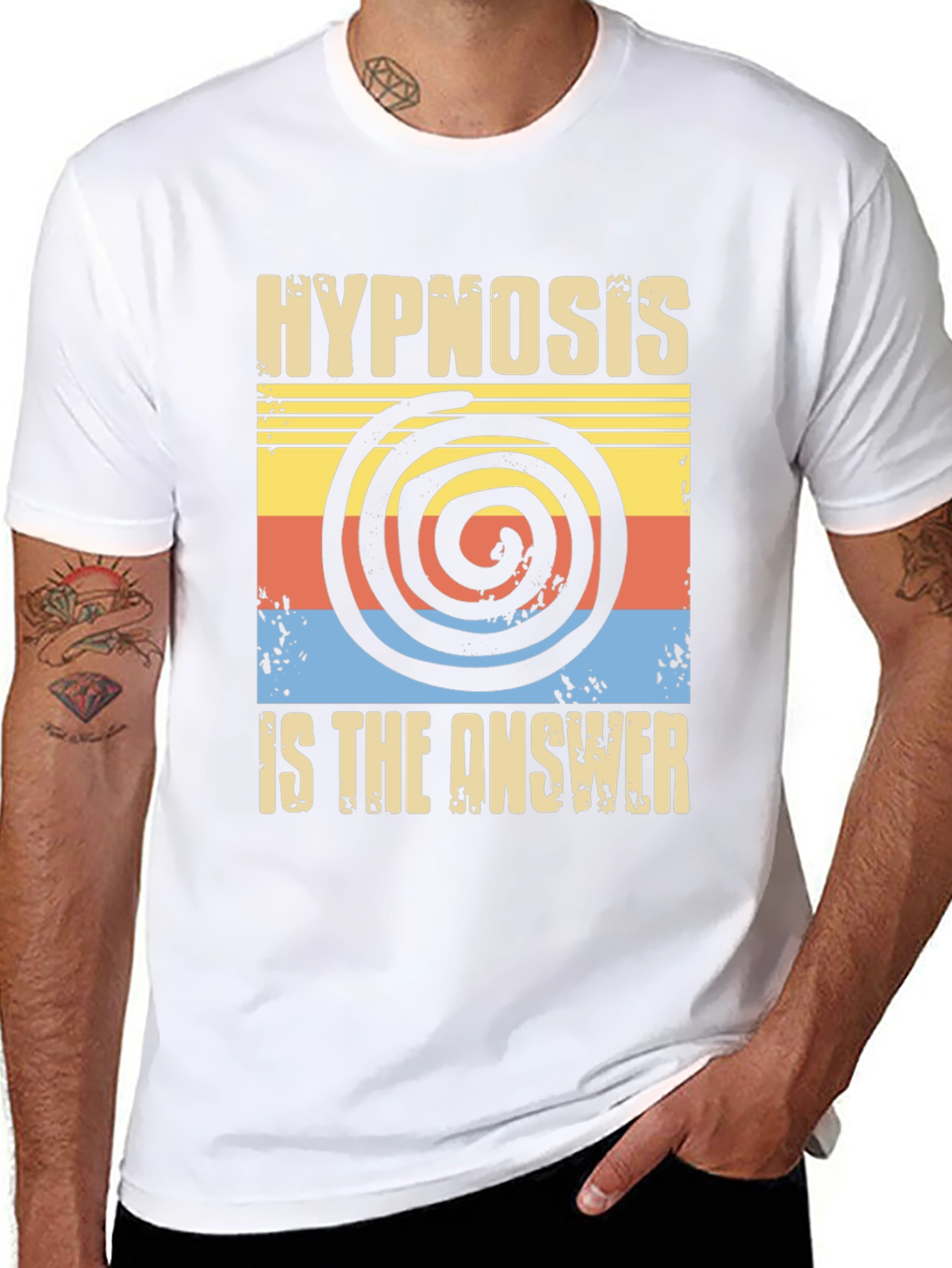 Hypnosis is the Answer T-Shirt - Retro Design