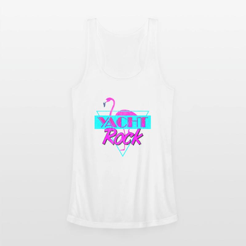 Yacht Rock Retro Flamingo
