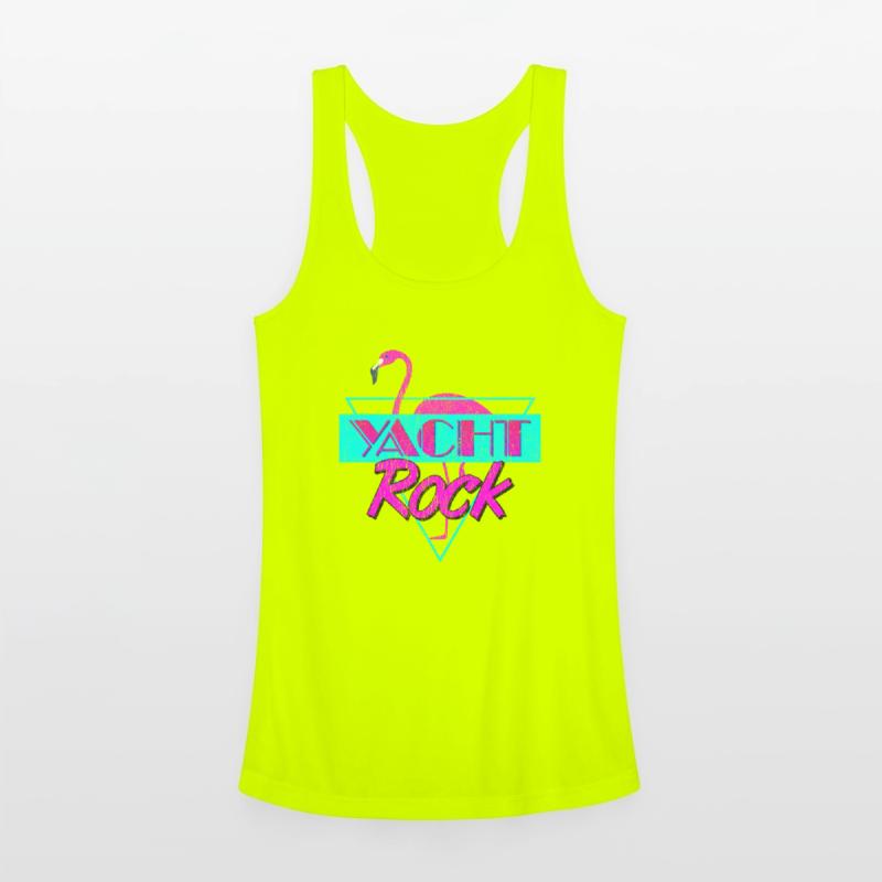 Yacht Rock Retro Flamingo
